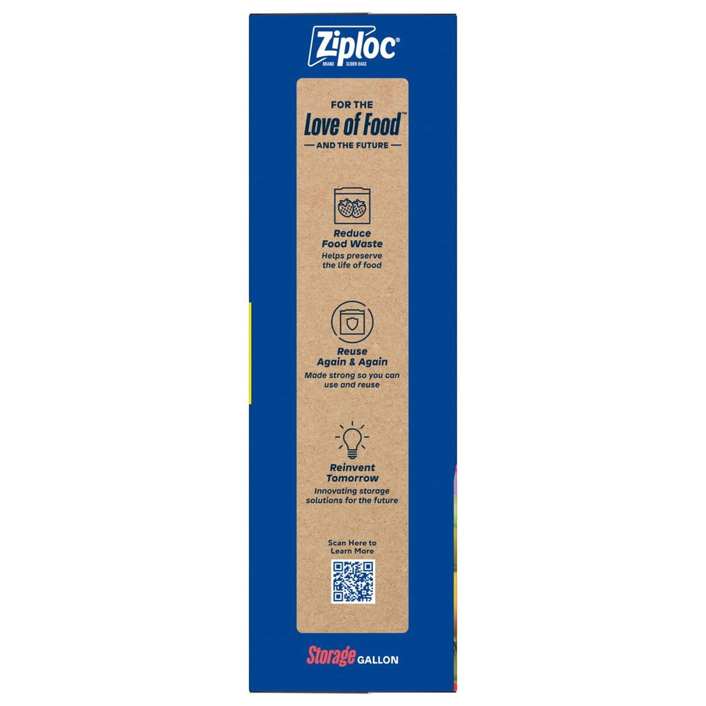 Ziploc Slider Gallon Food Storage Bags for Meal Prep - 32 Count