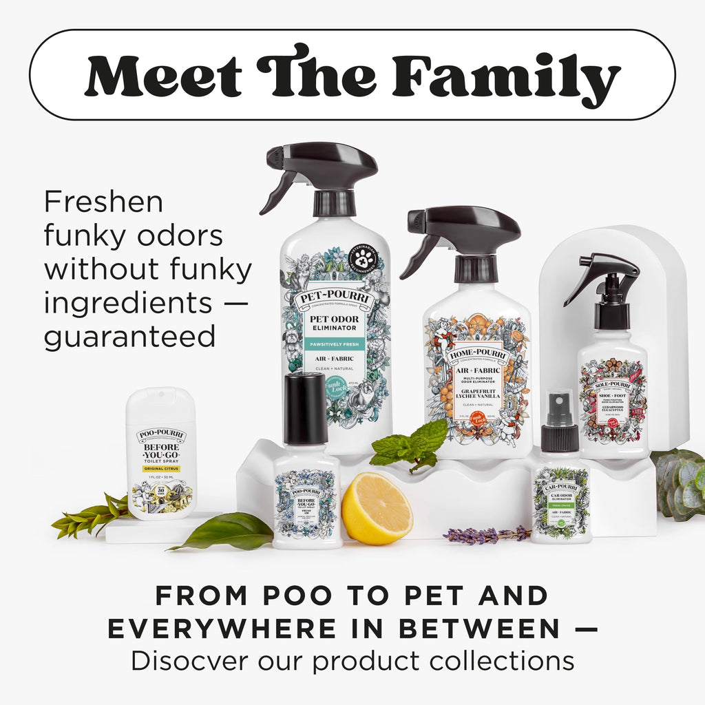 Poo-Pourri Before-You-Go Toilet Spray - On-The-Go, Travel Size Variety 10 mL - Original Citrus, Lavender Vanilla and Fresh Air