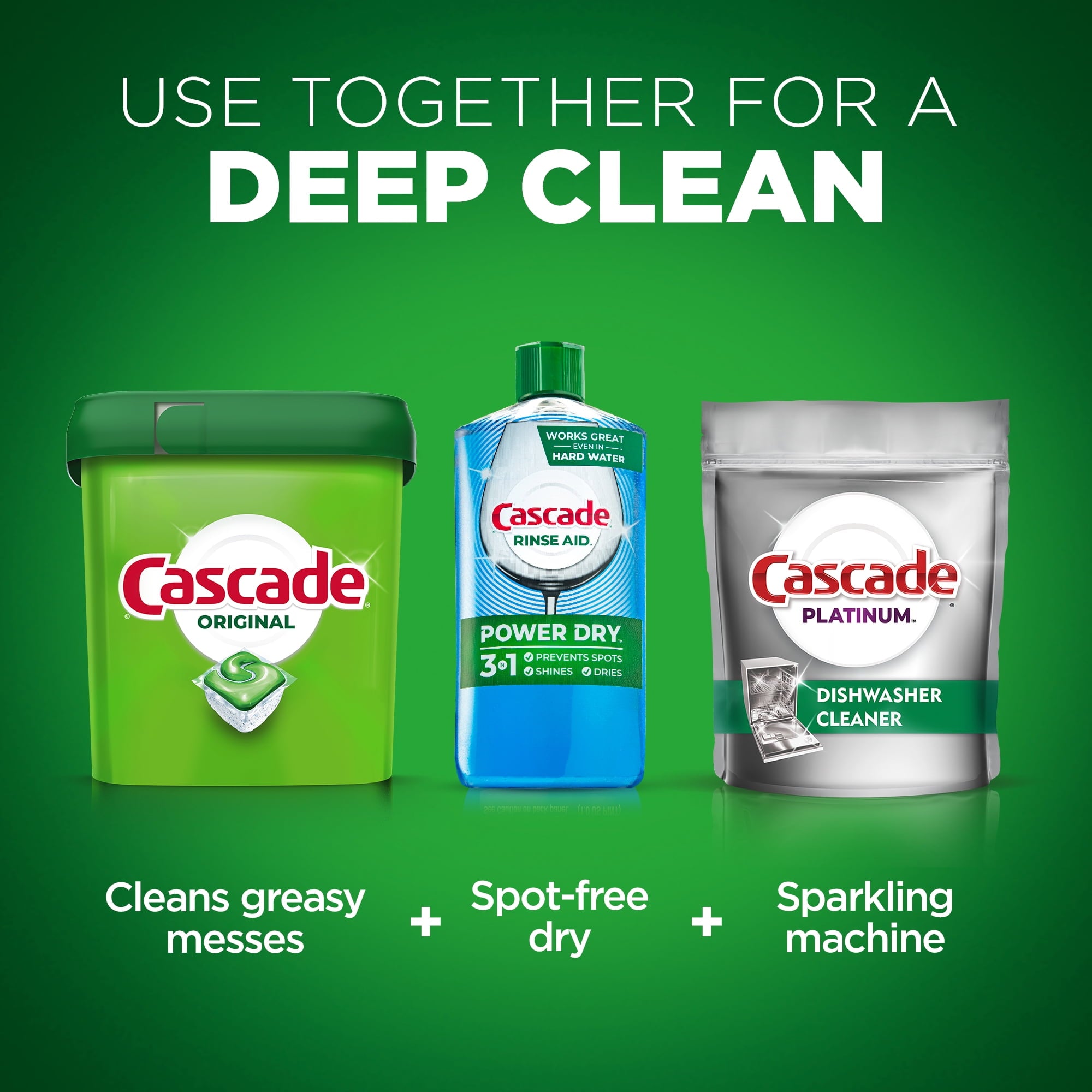 Cascade ActionPacs - Dishwasher Detergent, Fresh Scent, 54 Count