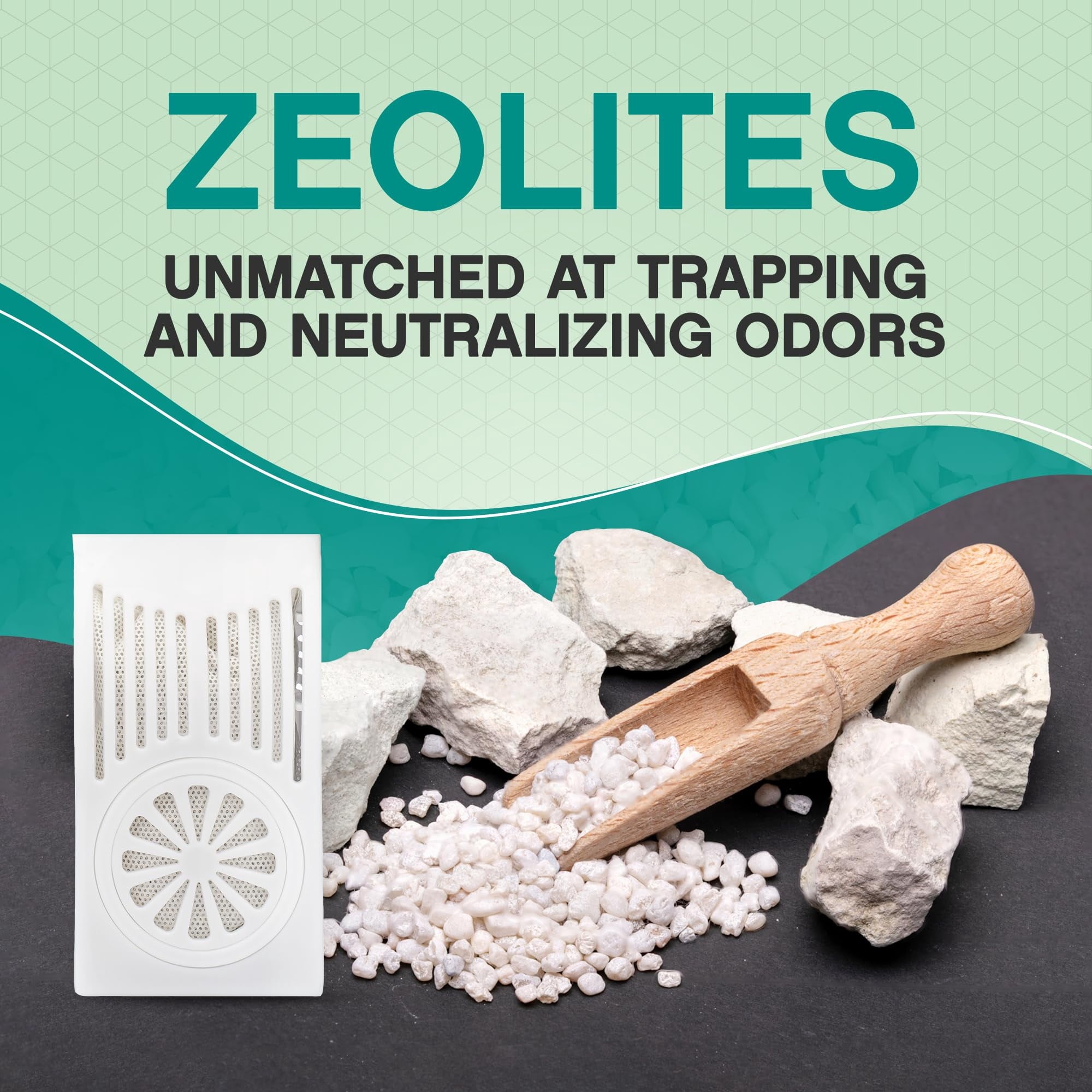 Fresh Nest Refrigerator Deodorizer with Zeolites