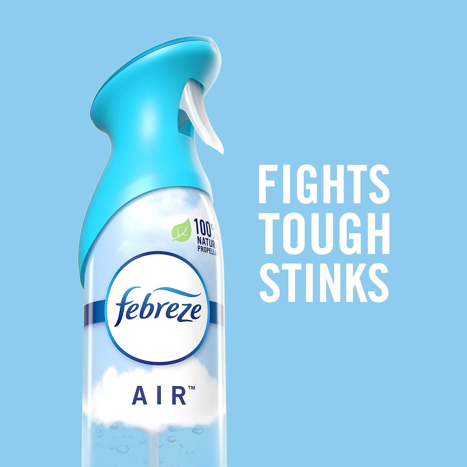 Febreze Air Freshener Spray - Odor-Fighting Room Spray, Heavy Duty Crisp Clean, 8.8oz, 2 Count