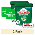 Cascade Complete Dishwasher Pods - Action Pacs Dishwasher Detergent, Dishwasher Tabs, Fresh, 78 Count - 2-Pack