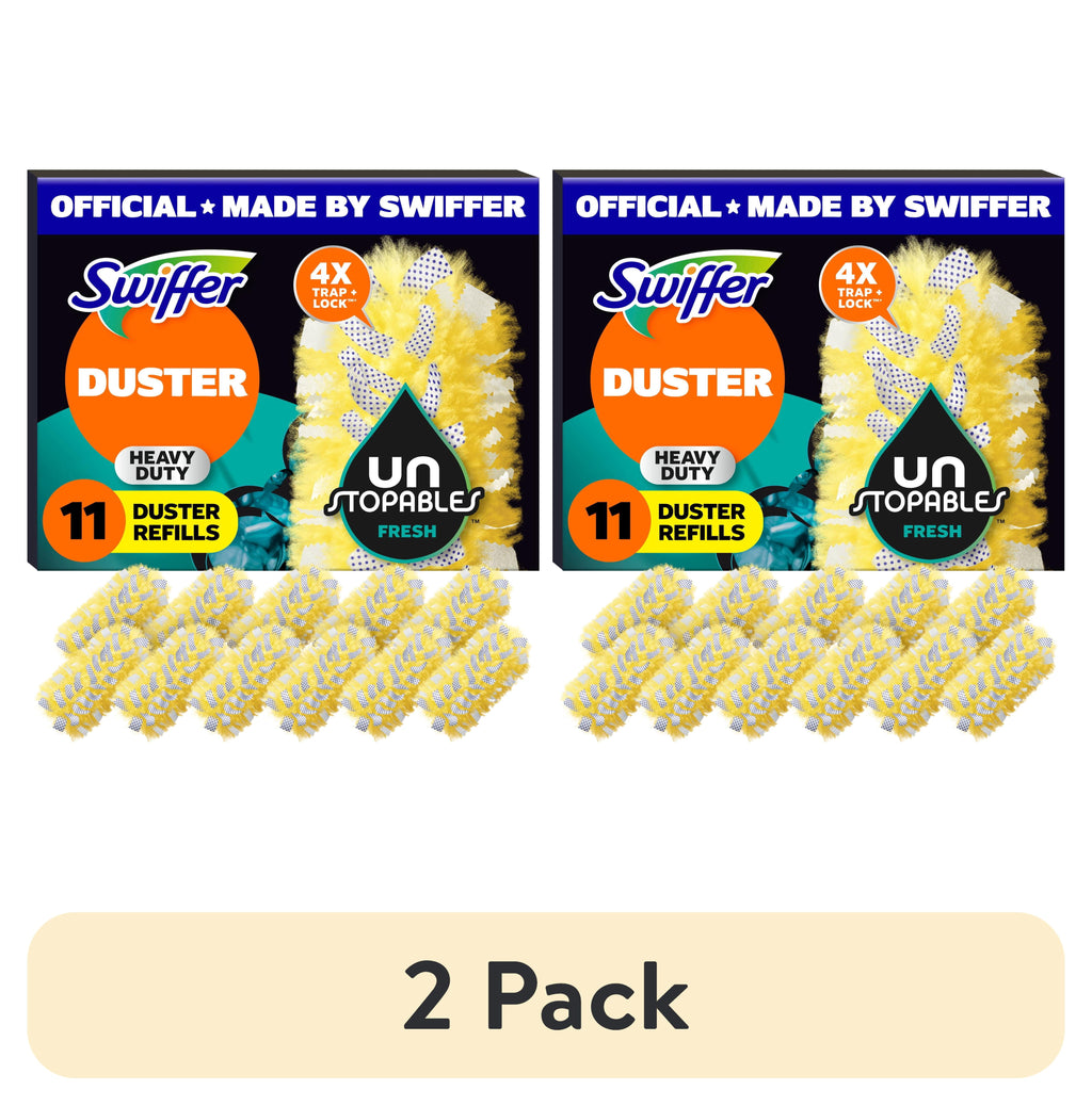 Swiffer Heavy Duty Duster Refills - Unstopables, 11 Count - 2-Pack