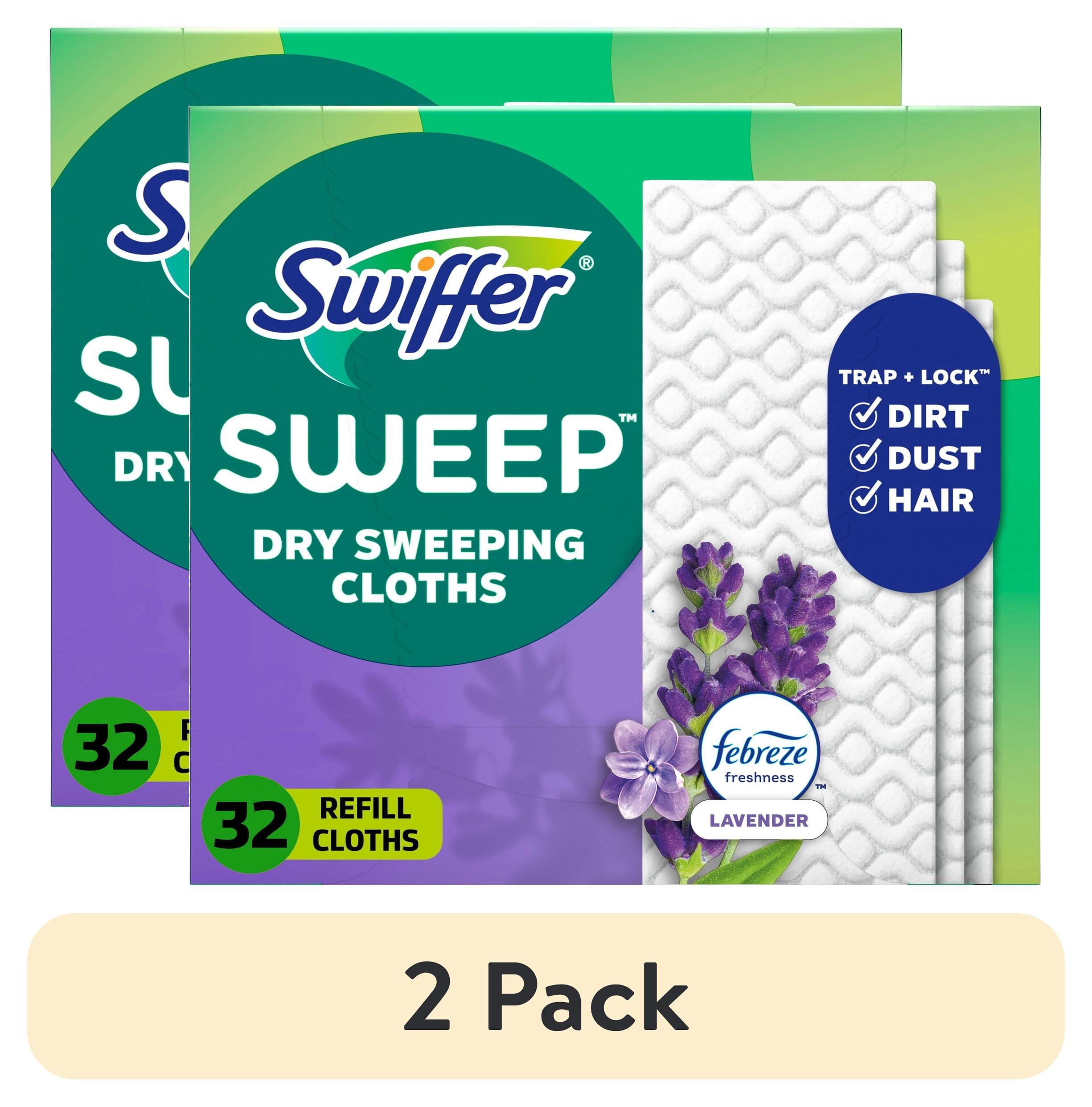 Swiffer Hair Magnet Refills - Lavender Scent, 32 Count - 2-Pack