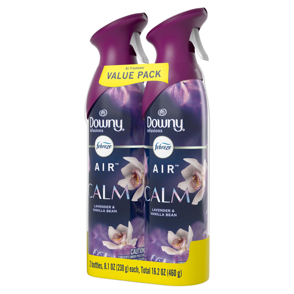 Febreze Air Mist Air Freshener Spray - Downy Calm, 8.1oz, 2 Count