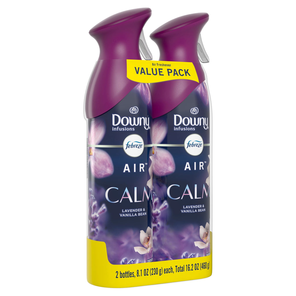 Febreze Air Mist Air Freshener Spray - Downy Calm, 8.1oz, 2 Count