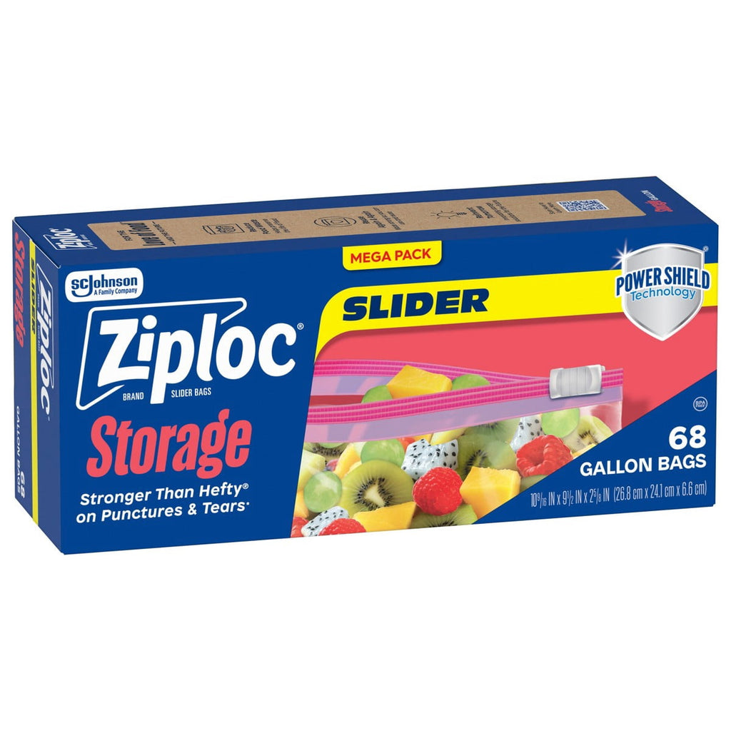 Ziploc Slider Gallon Food Storage Bags for Meal Prep - 32 Count