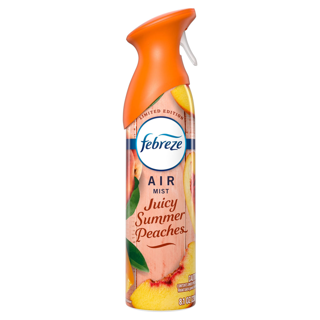 Febreze Air Mist Air Freshener Spray - Juicy Summer Peaches, 8.1oz