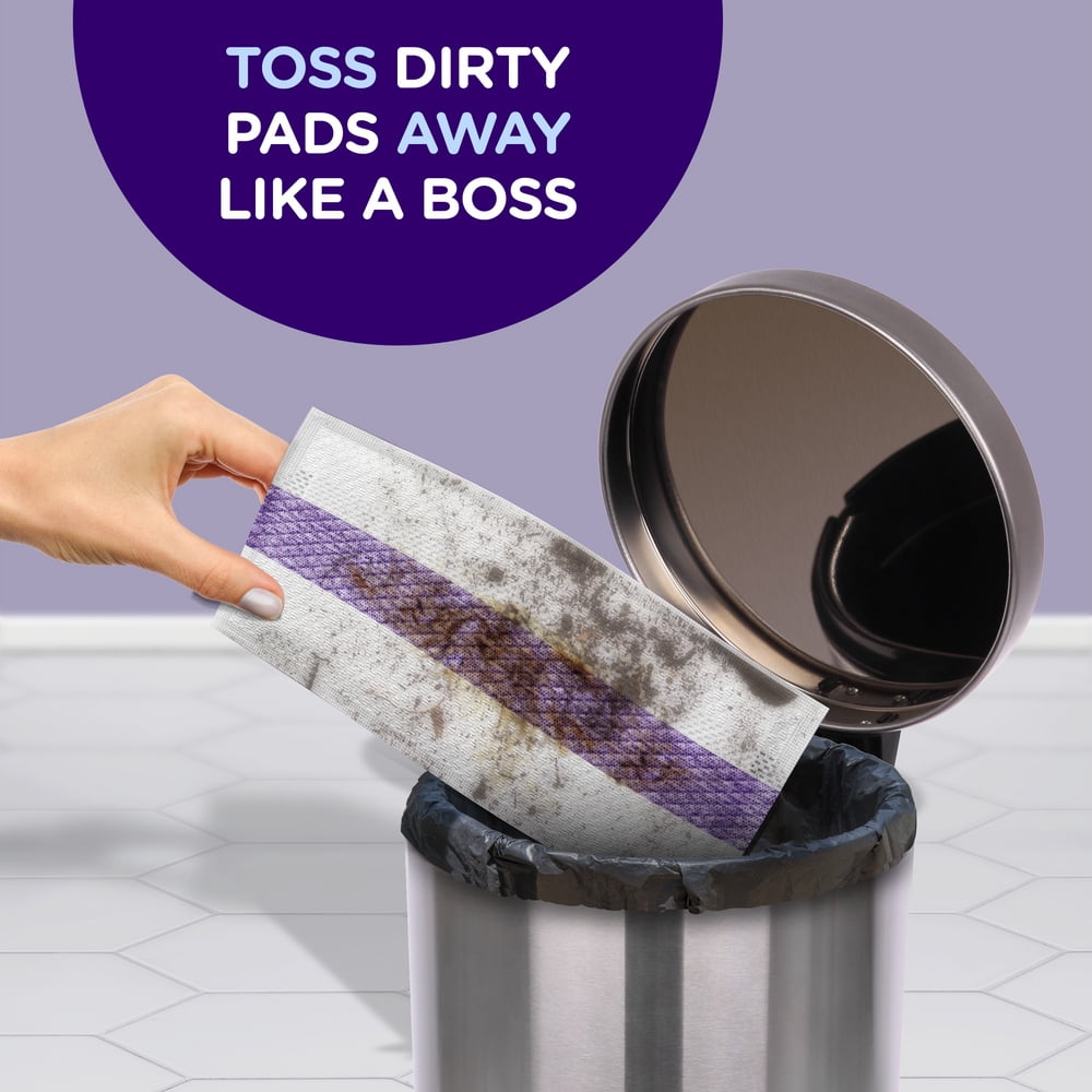 Swiffer Wet Jet Mopping Floor Cleaner Bundle Includes 1 Spray Mop Device - 20 Mop Pad Refills & 1 Fresh Scent Mopping Solution