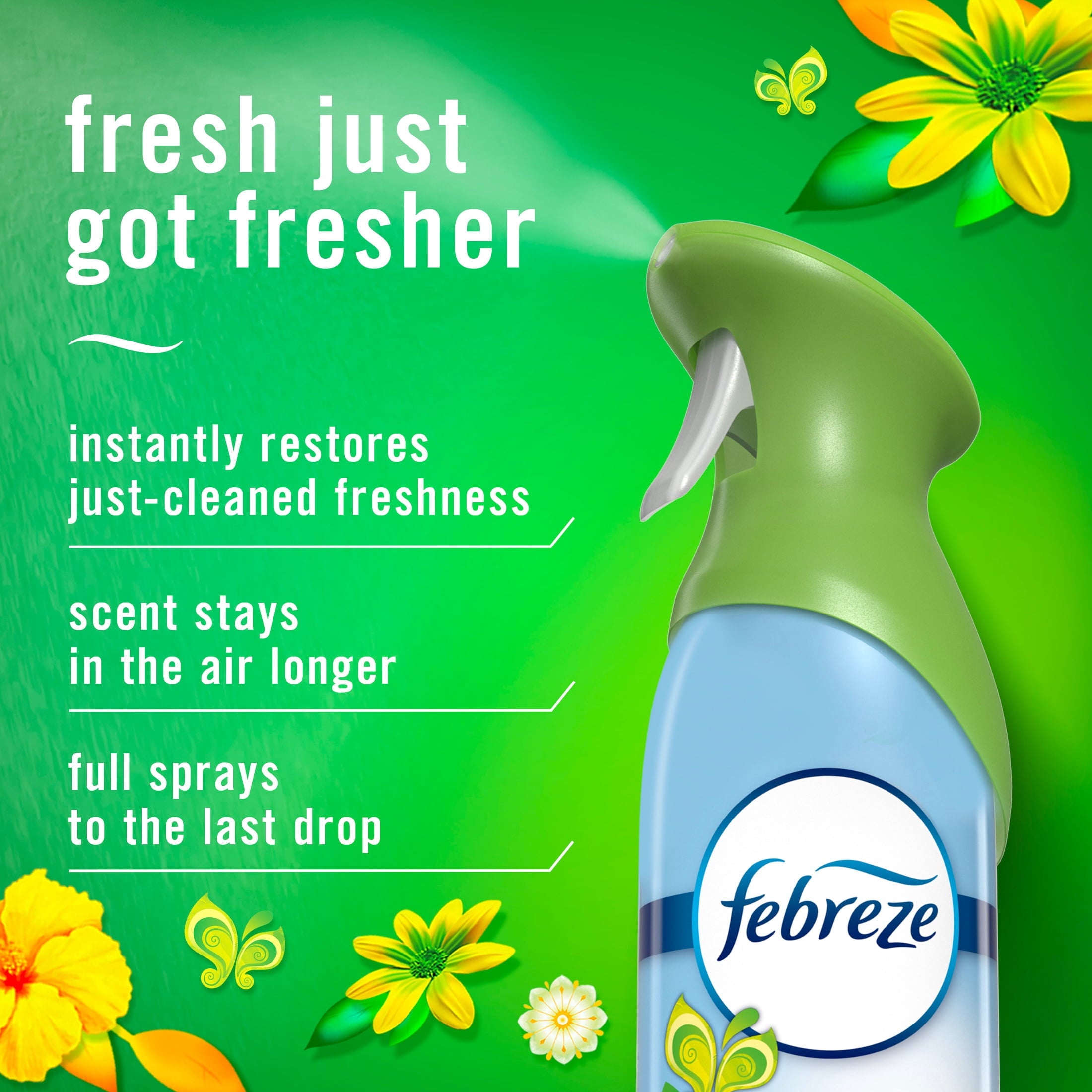 Febreze Air Mist Air Freshener Spray - Gain Original Scent, 8.1oz