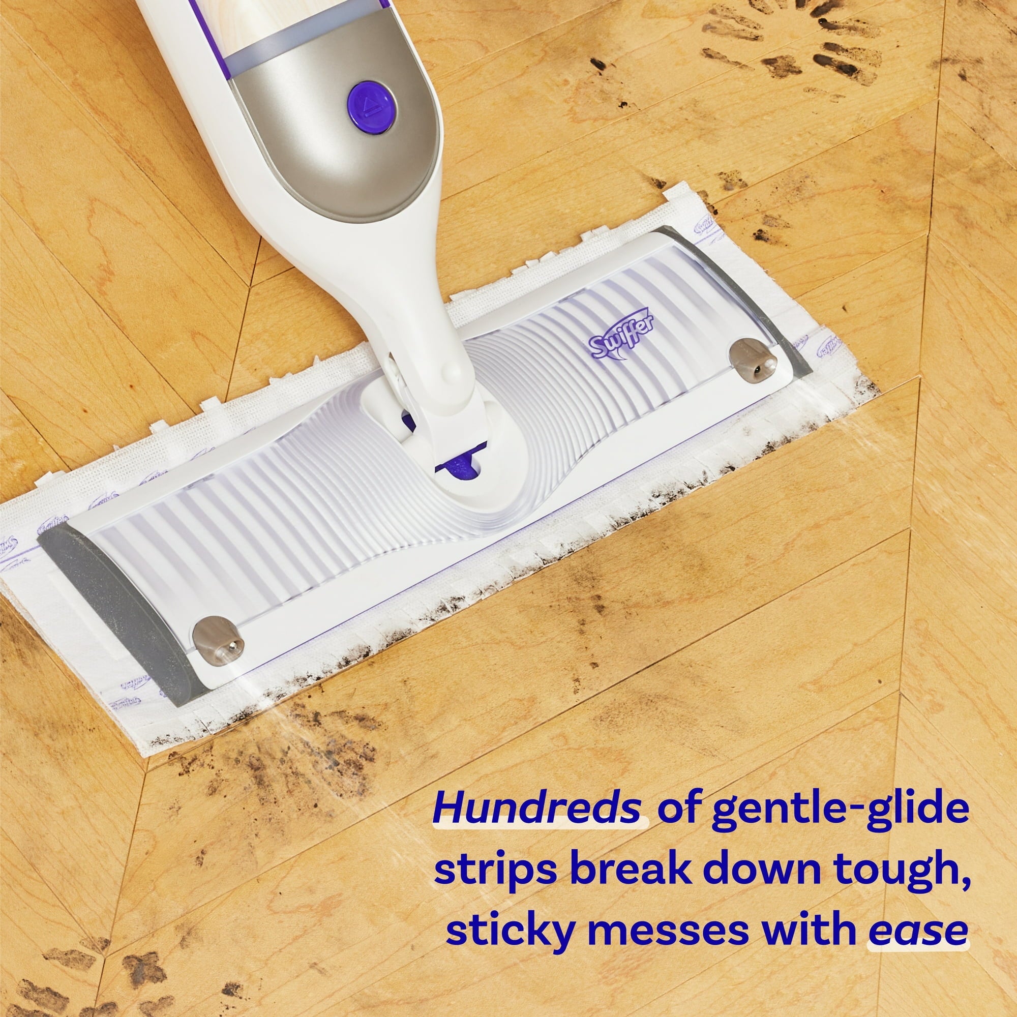 Swiffer PowerMop Wood Mopping Pad Refills for Floor Cleaning - 5 count - 4Box (20 Count Total)