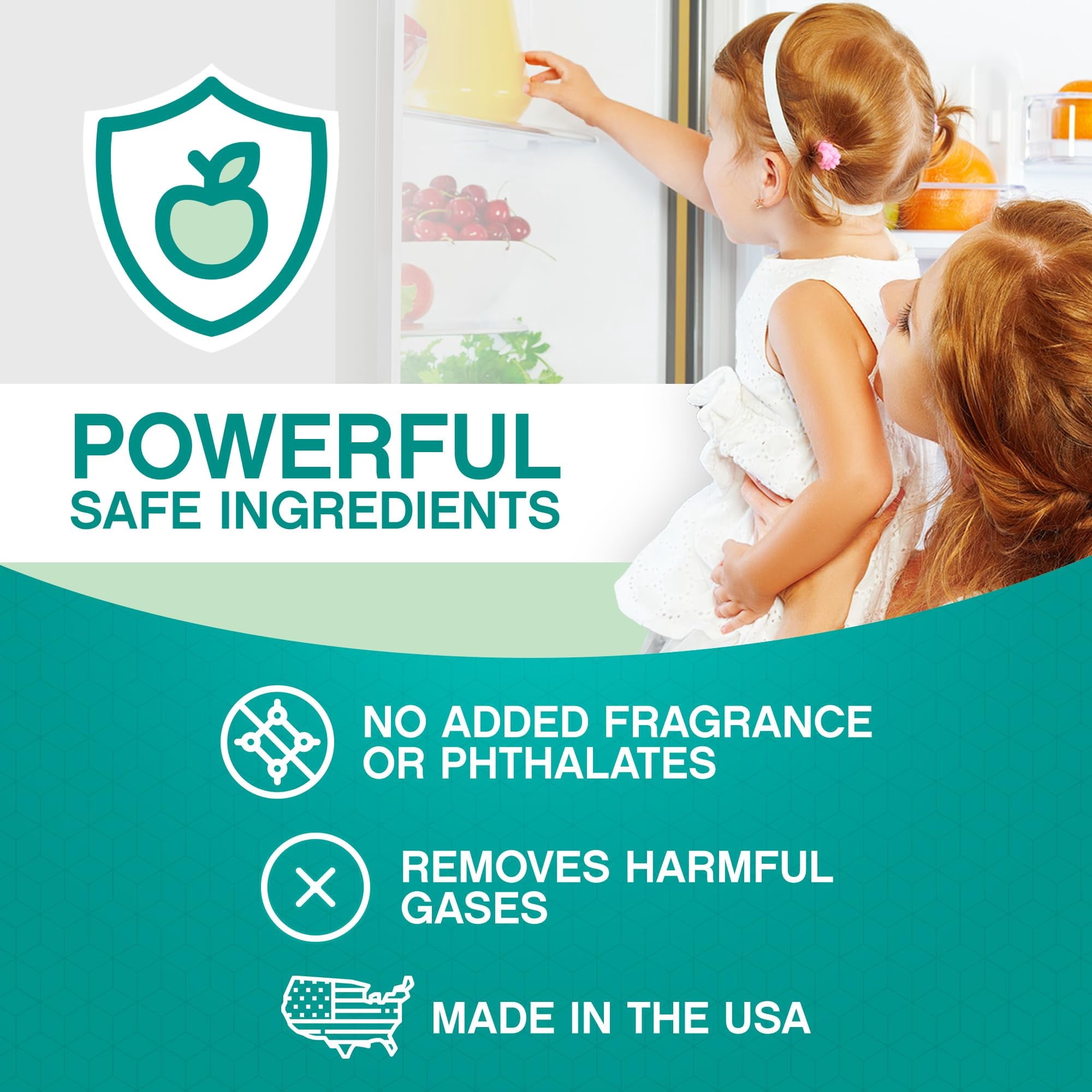 Fresh Nest Refrigerator Deodorizer with Zeolites