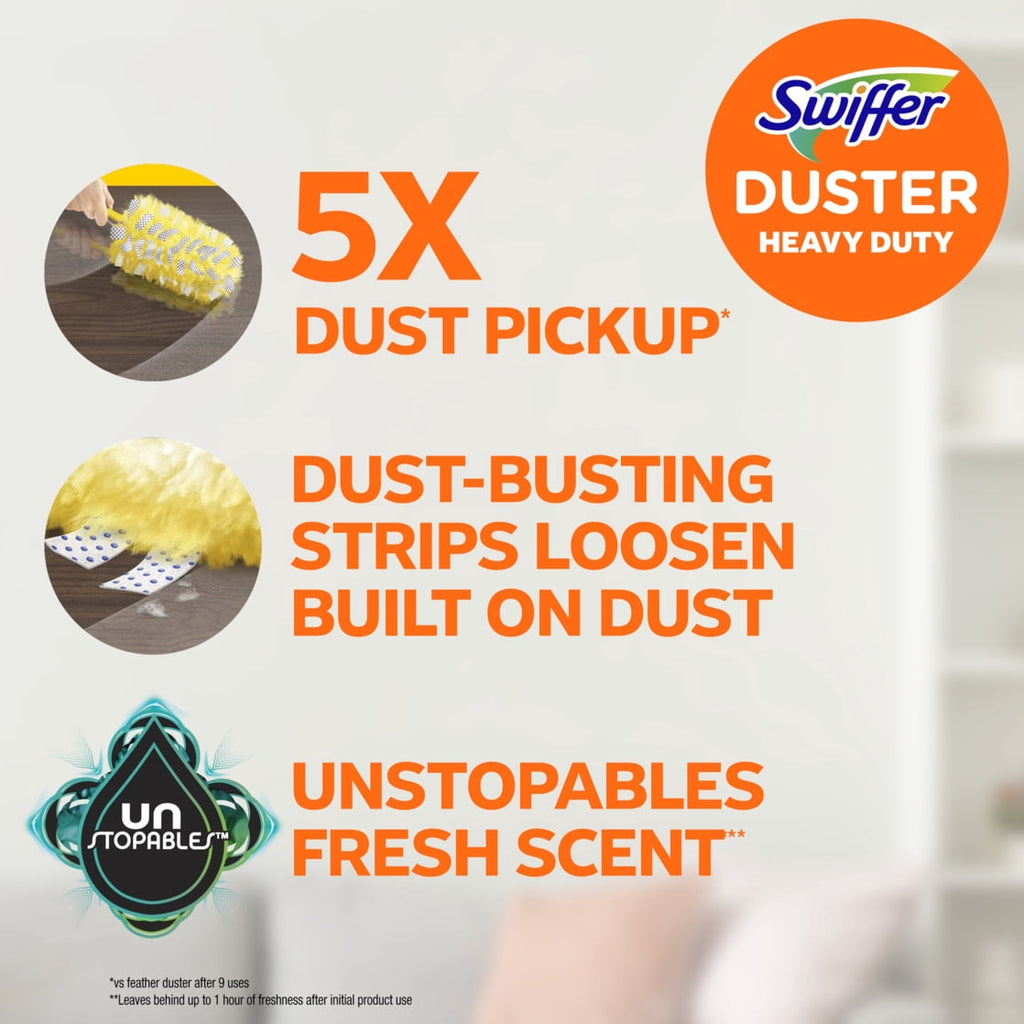 Swiffer Heavy Duty Duster Refills - Unstopable, 6 Count