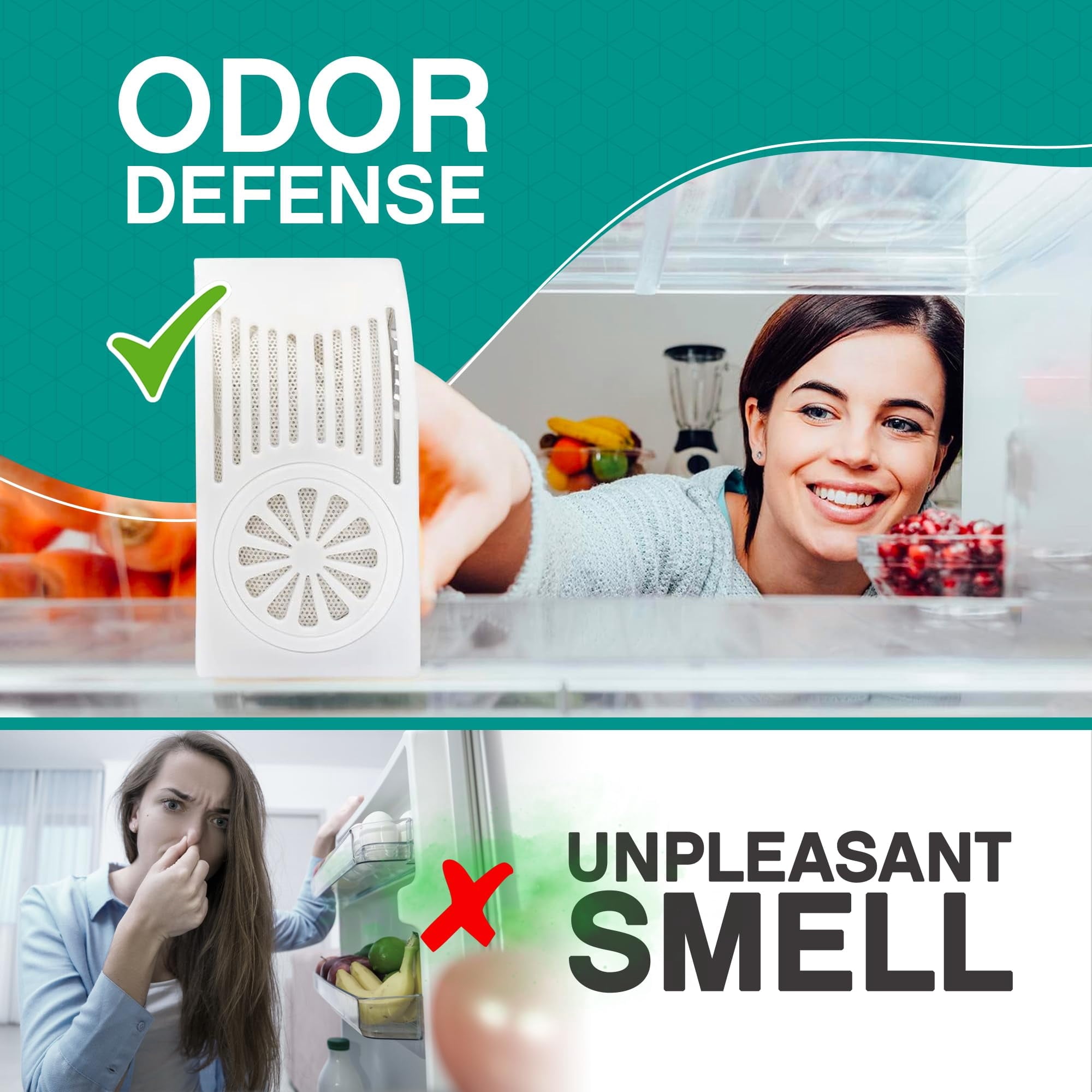 Fresh Nest Refrigerator Deodorizer with Zeolites