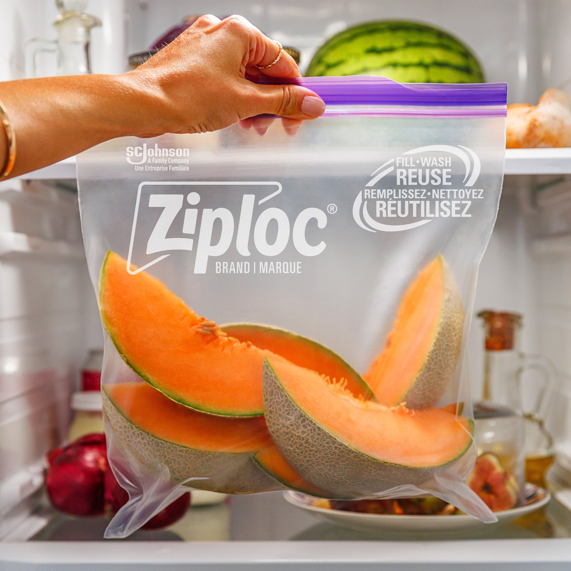 Ziploc® Brand Heavy Duty Gallon Storage Bags - Seal Top Closure, 10 Count