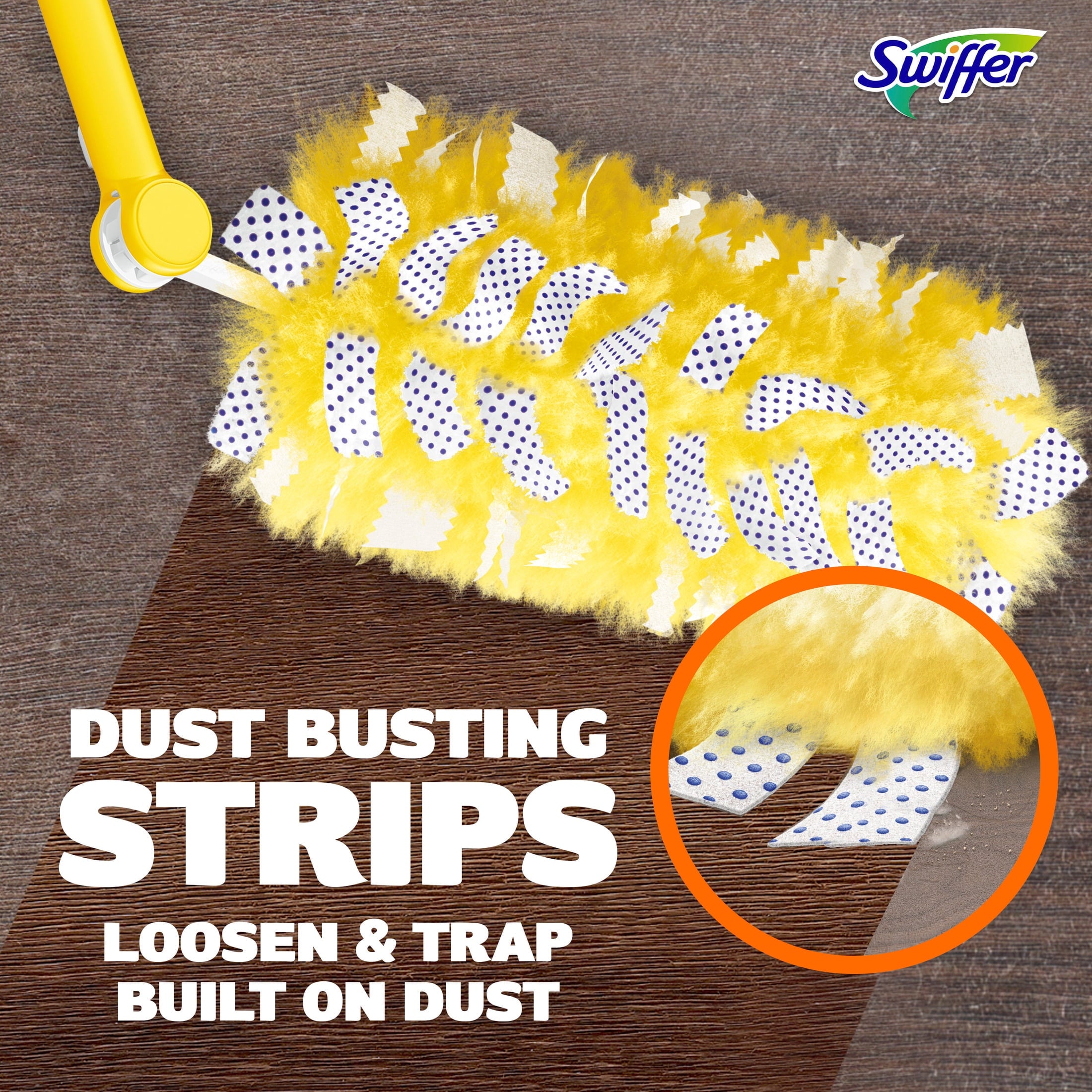 Swiffer Heavy Duty 3 ft Extendable Duster Kit with Refills - Unscented, 1 Handle + 3 Refills