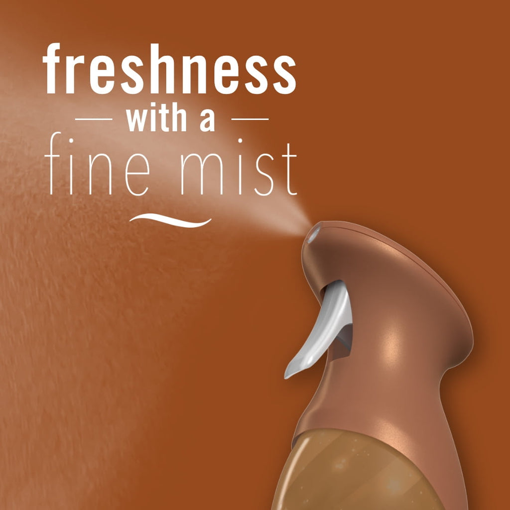 Febreze Air Mist - Odor-Fighting Air Freshener, Sea Salt Caramel & Maple, 8.8oz Aerosol, Pack of 2
