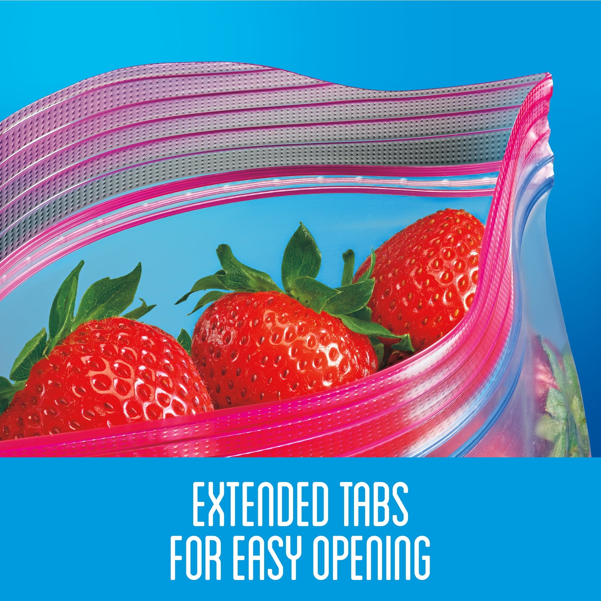 Ziploc Grip N Seal Storage Quart Bags - 100 count