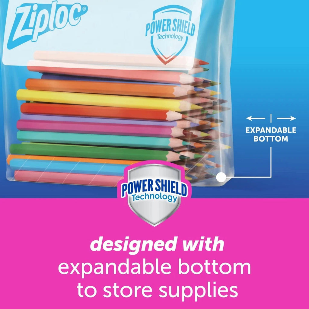 Ziploc Gallon Food Storage Slider Bags 68 Count Bpa Free Puncture Resistant