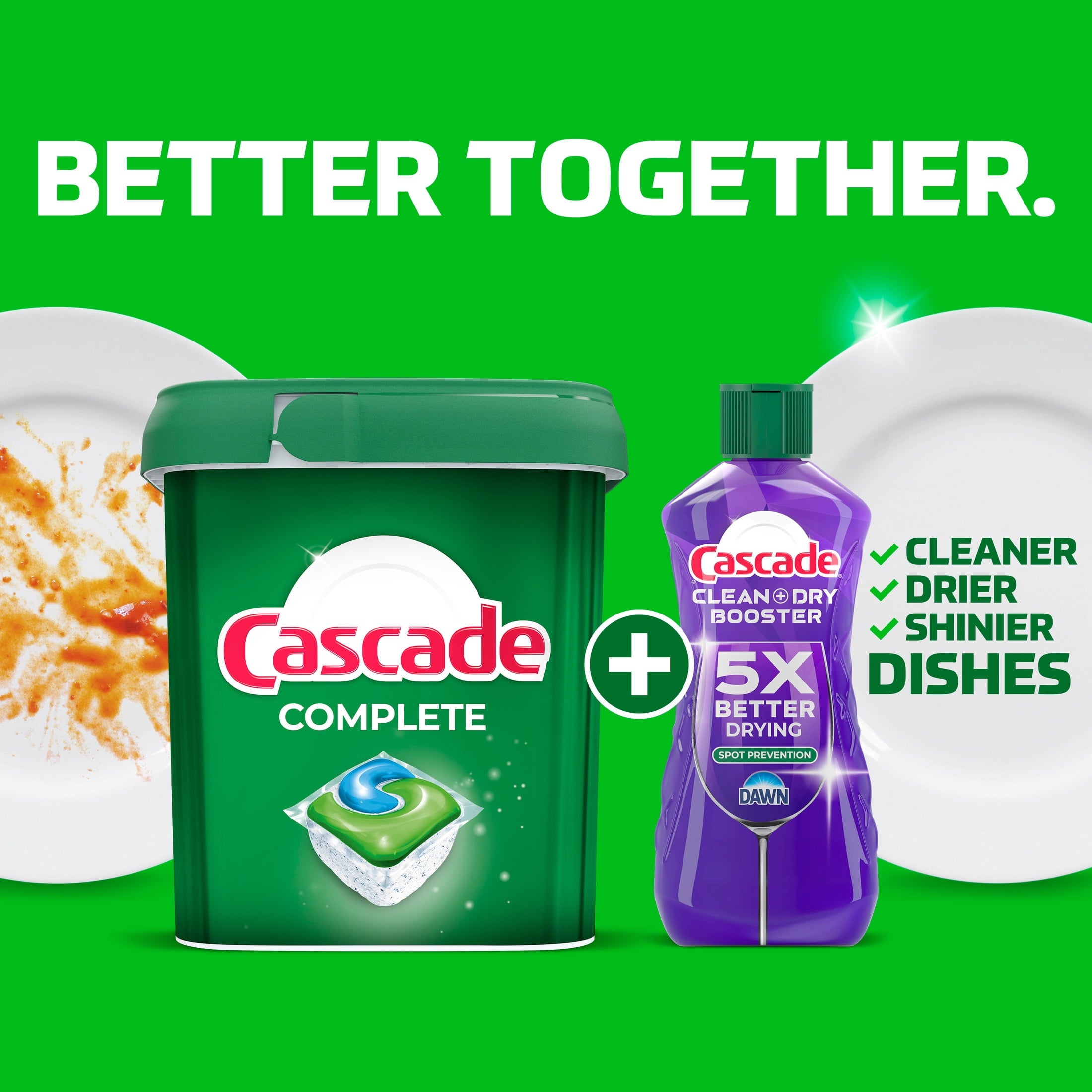 Cascade Complete Action Pacs - Dishwasher Detergent, Fresh, 100 Count