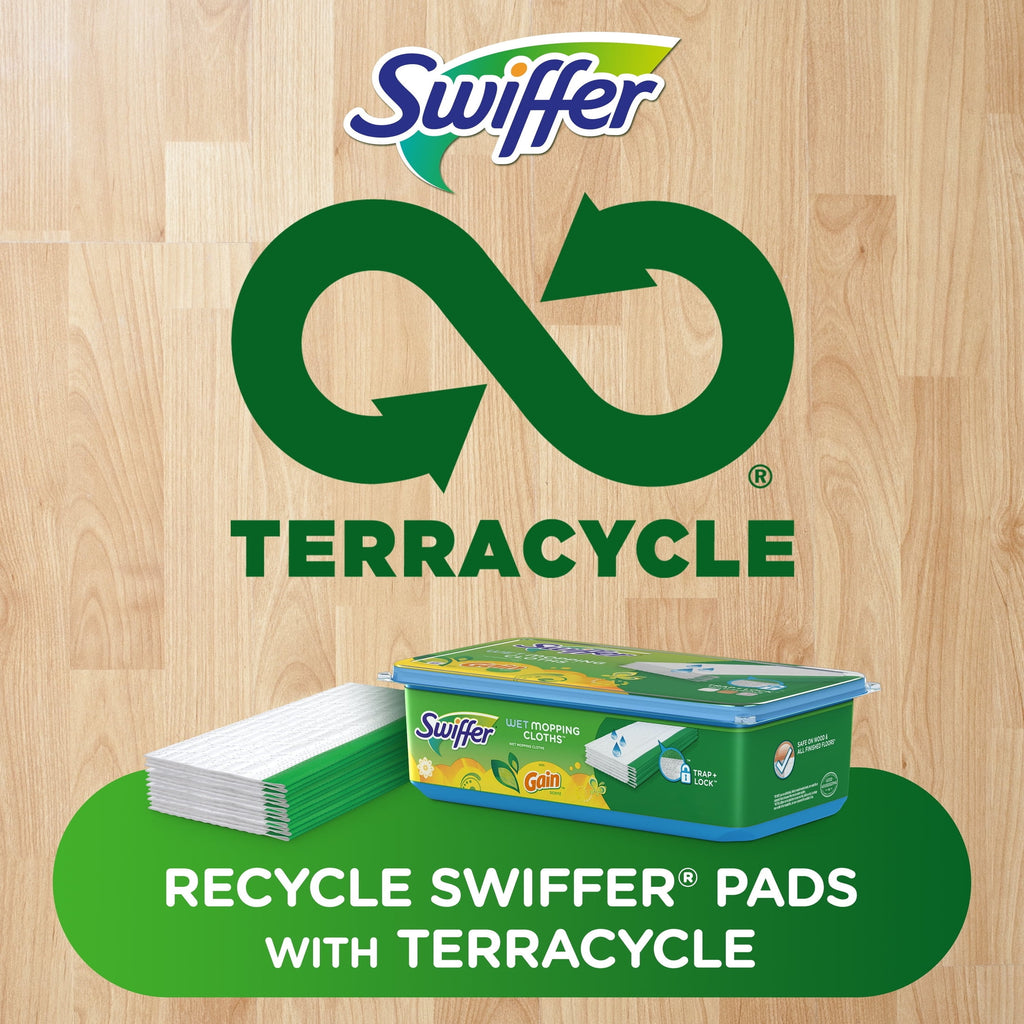 Swiffer Mop & Go Wet Refills - Gain, 24 Count - 2-Pack