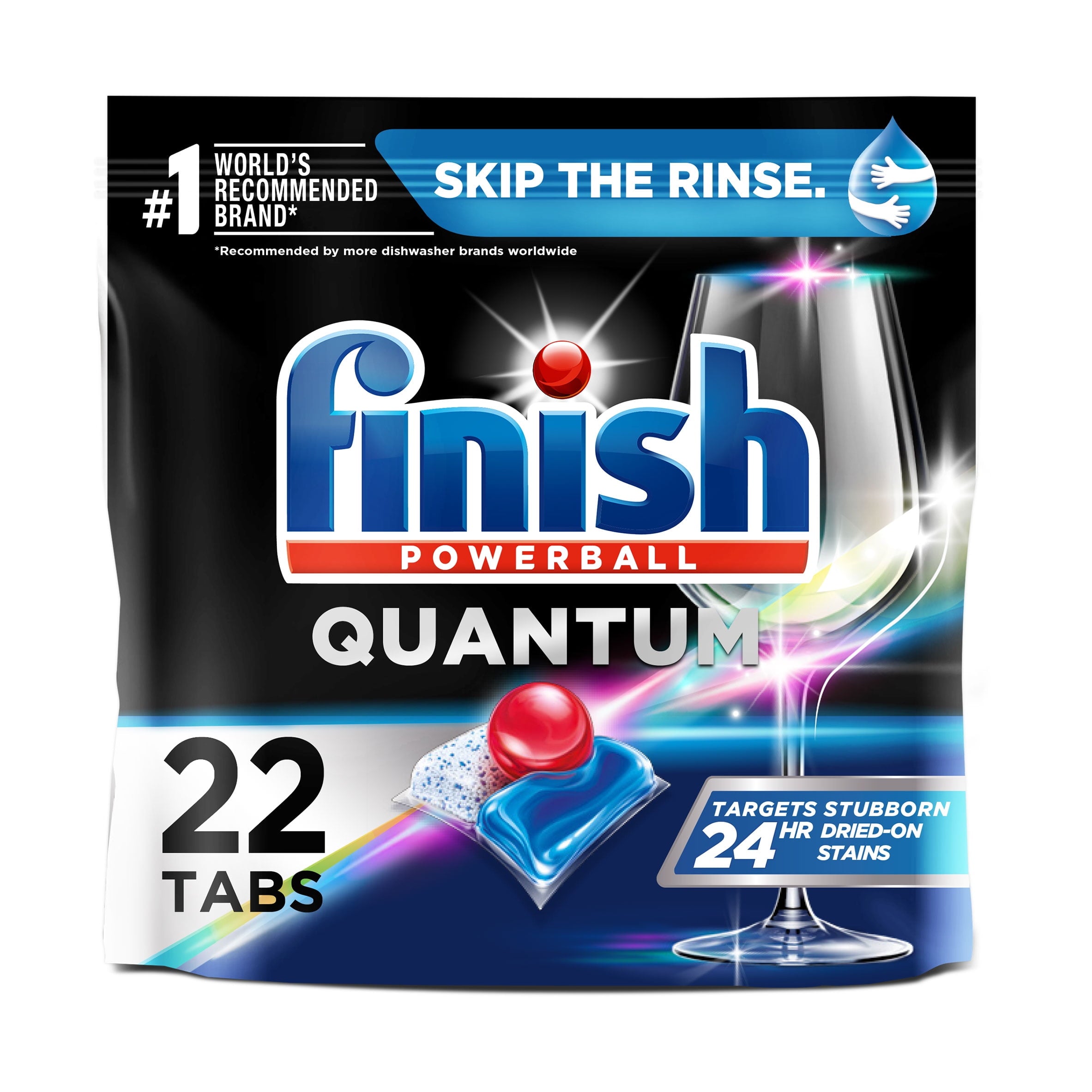 Finish Quantum Dishwasher Detergent - Dishwashing Tablets, 22 Count