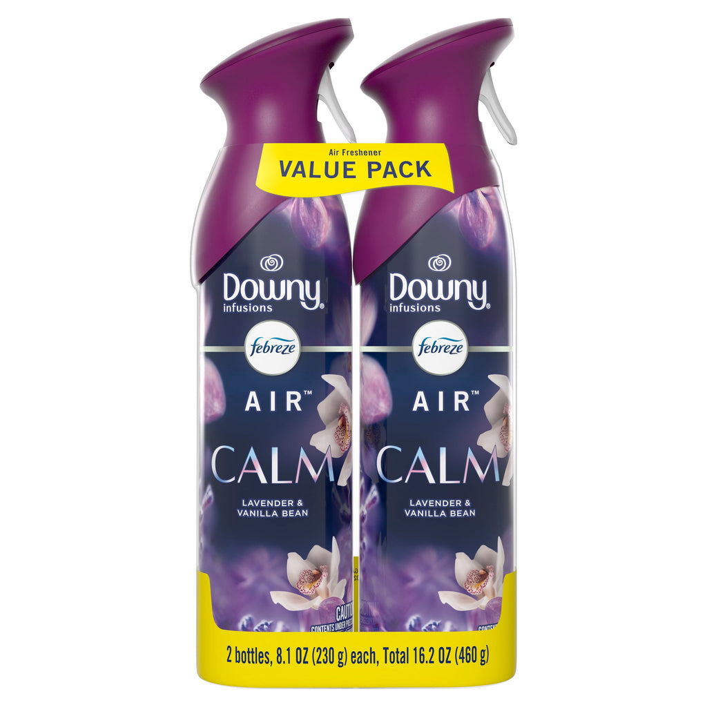 Febreze Air Mist Air Freshener Spray - Downy Calm, 8.1oz, 2 Count