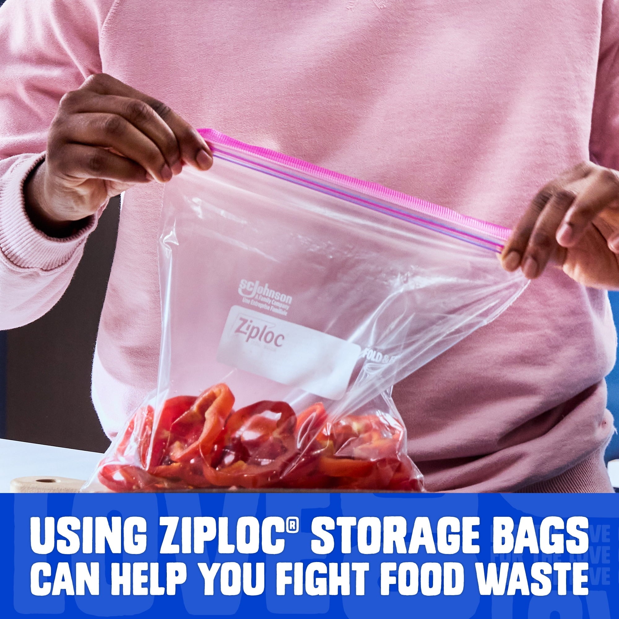 Ziploc Brand Food Storage Bags - School Supplies, with Grip 'n Seal Technology, Zipper, Gallon, 20 Count