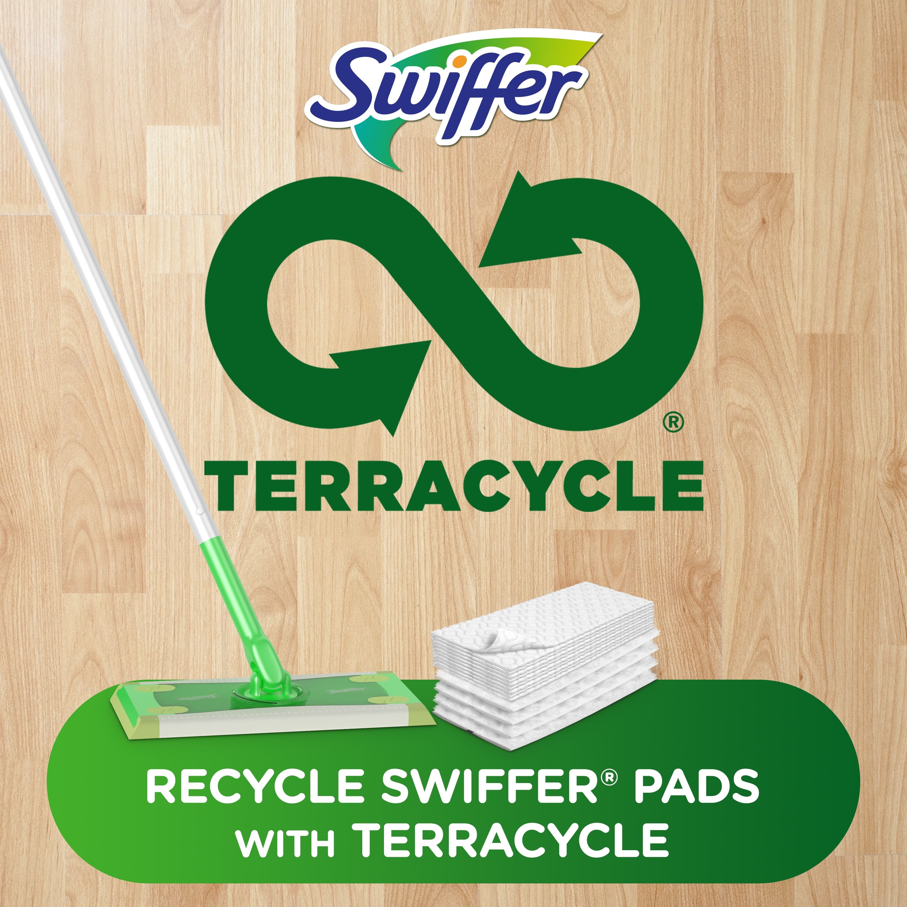 Swiffer Sweep + Mop - Broom & Mop Alternative, Dry & Wet Floor Cleaner, Fresh Scent, Cleaning Set