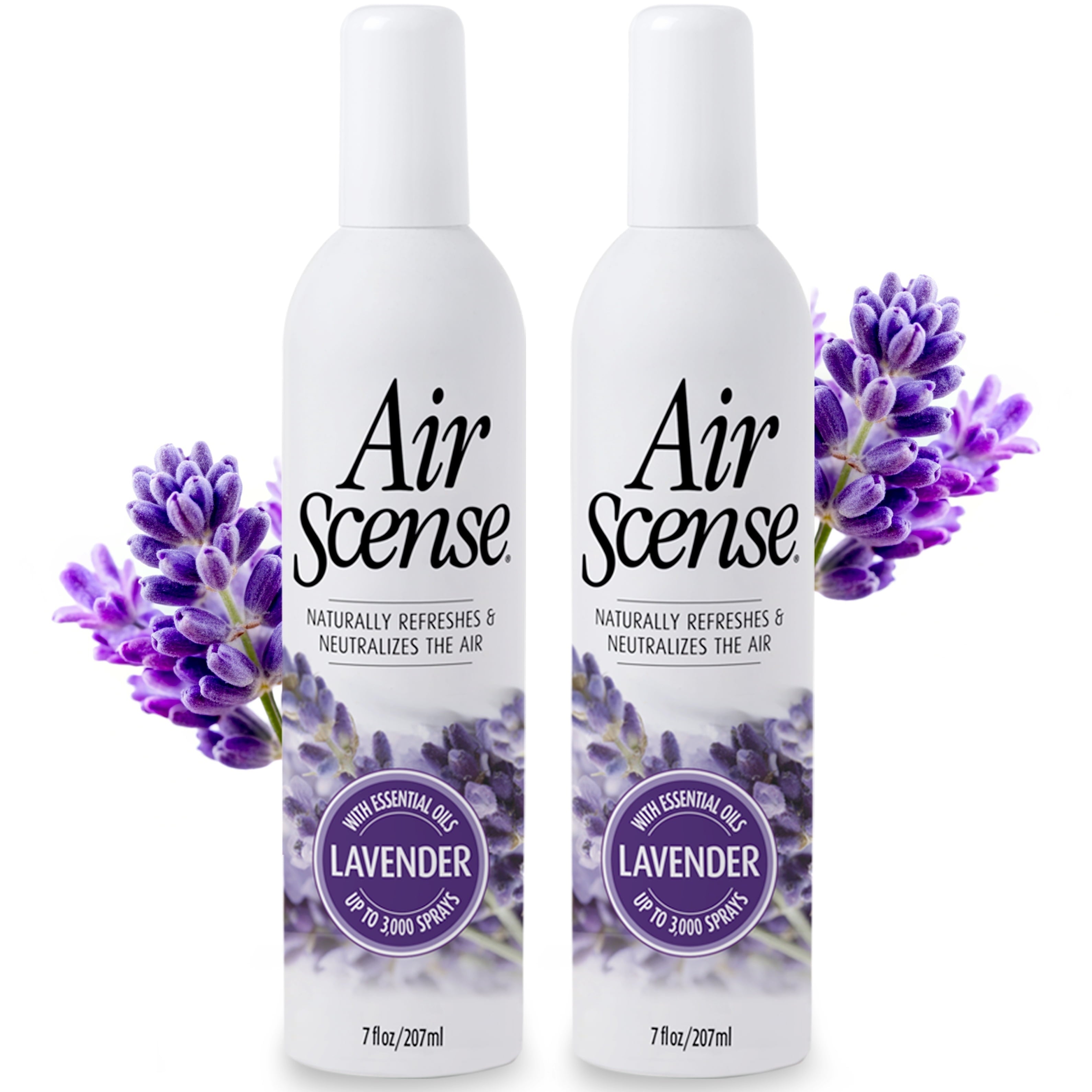 Air Scense Deodorizing Room Spray - Lavender, 7 fl oz, 2 Count