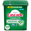 Cascade Complete Action Pacs - Dishwasher Detergent, Fresh, 100 Count