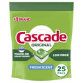 Cascade Dishwasher Detergent ActionPacs - Fresh Scent, 25 Count