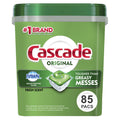 Cascade Original Dishwasher Pods - ActionPacs Dishwasher Detergent Tabs, Fresh Scent, 85 Count