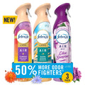 Febreze Air - Lilac, Warm Ocean Breeze, Summer Golden Hour, 8.1oz, 3 Count