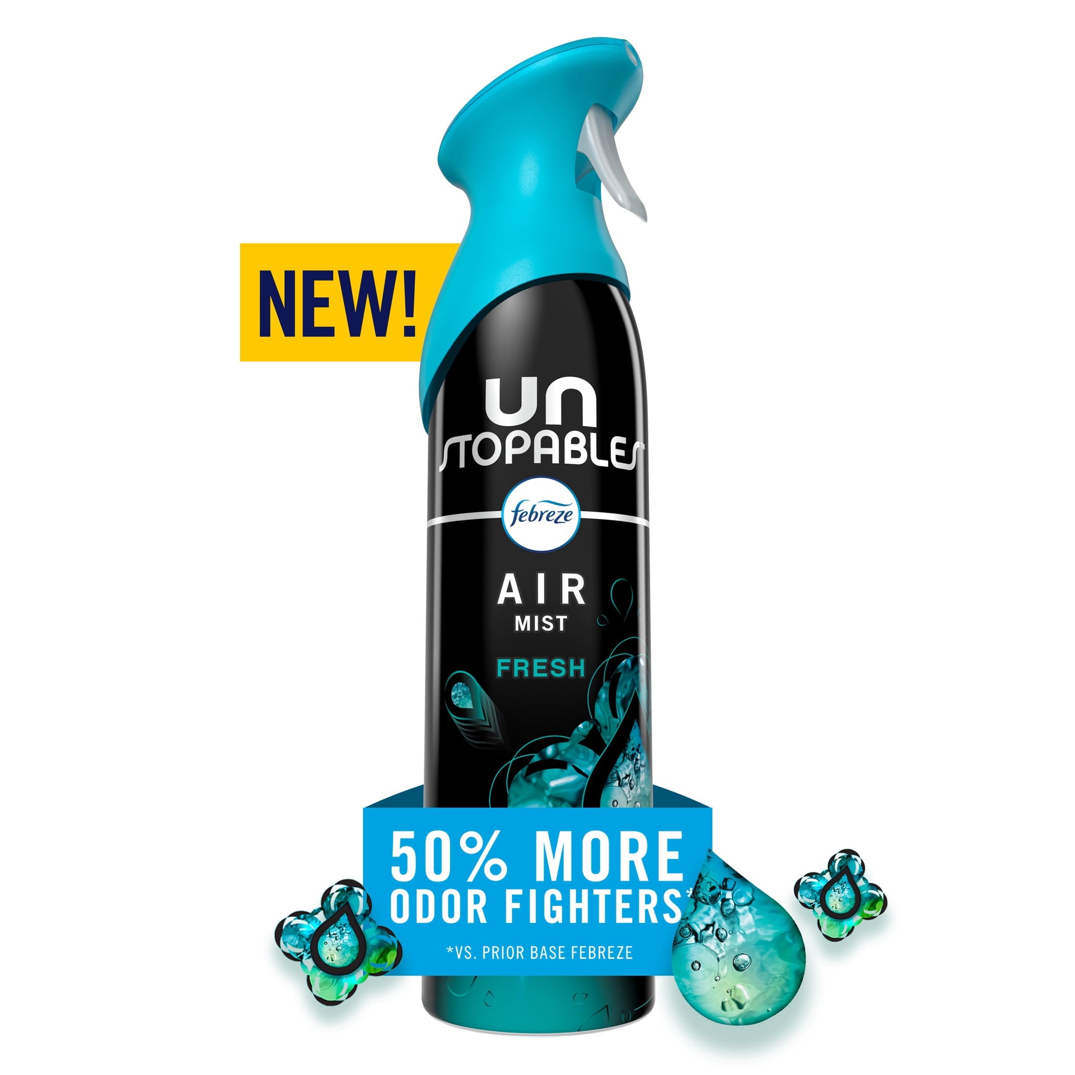 Febreze Air Mist Air Freshener Spray - Unstopables Fresh Scent, 8.1oz