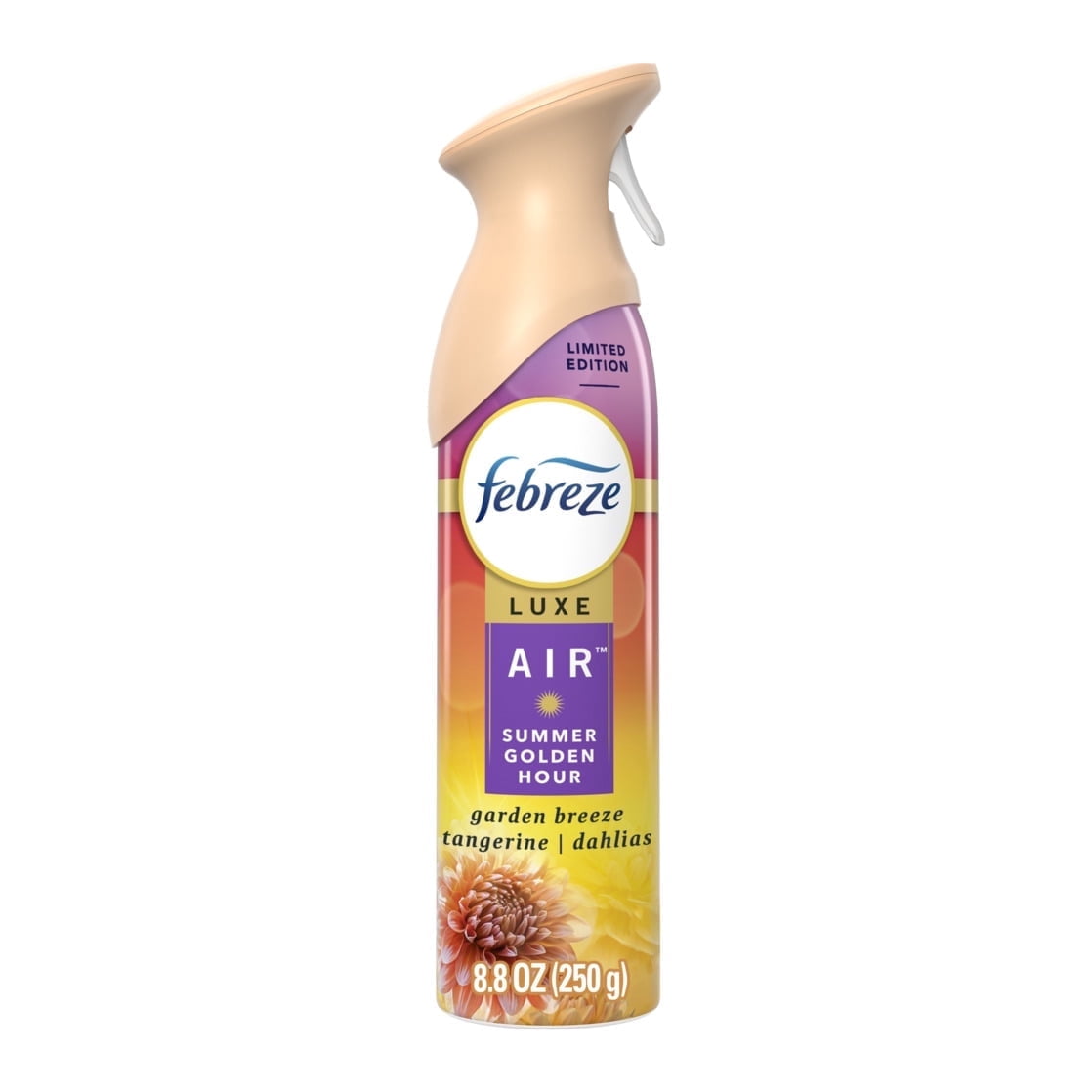 Febreze Air Freshener Spray - Odor-Fighting Room Spray, Summer Golden Hour Scent, 8.8oz, 1 Count