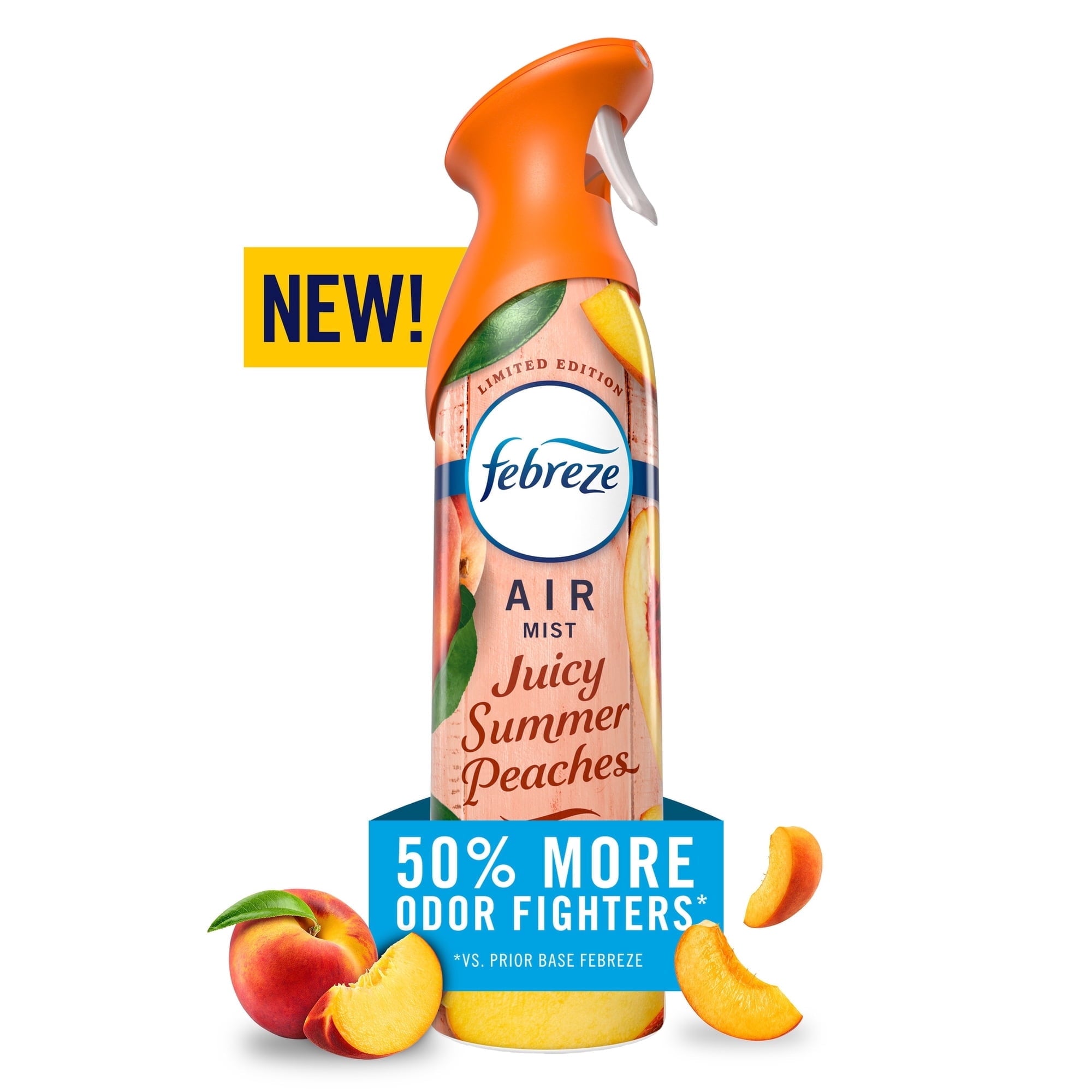 Febreze Air Mist Air Freshener Spray - Juicy Summer Peaches, 8.1oz