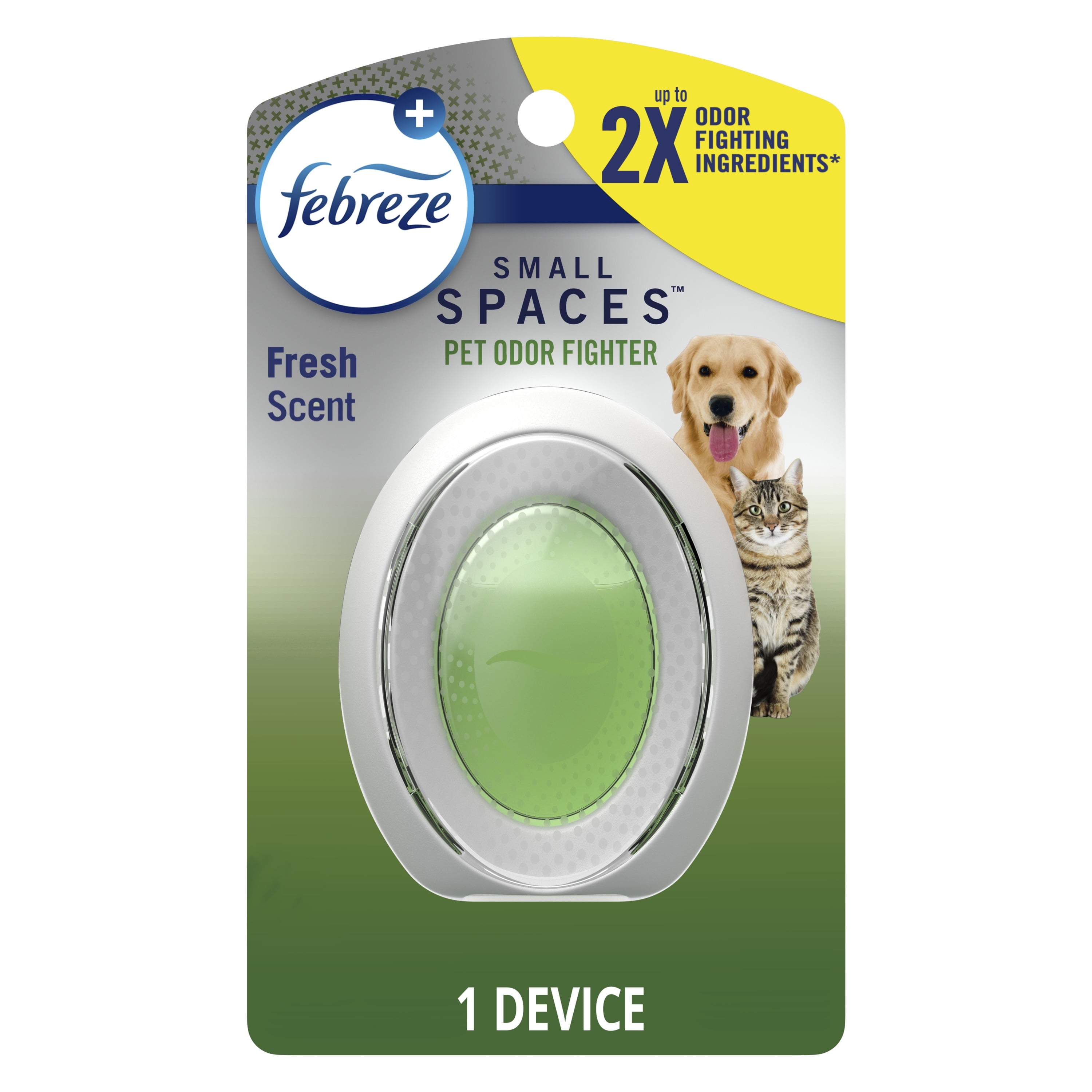 Febreze SMALL SPACES Pet Odor Fighter Air Freshener - Fresh, .25 oz