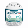 Odor Absorber for Closet - Shoes & Bathroom, Moisture Control Deodorizer Box, Compact Air Freshener for Home, Wardrobe, Pet Areas