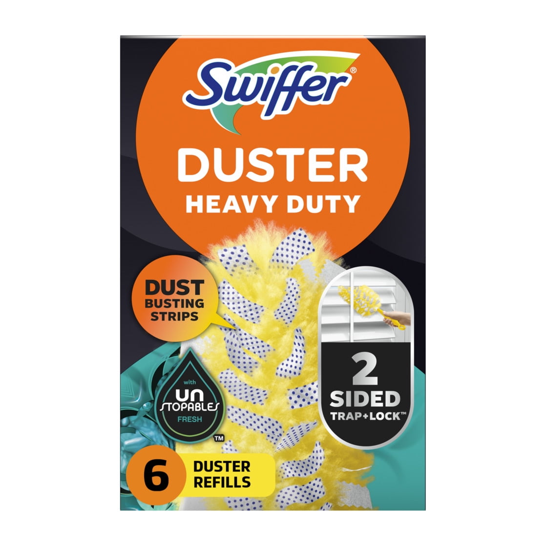 Swiffer Heavy Duty Duster Refills - Unstopable, 6 Count