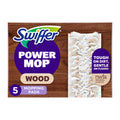Swiffer Power Mop Wood Pad Refills - Unscented, 5 Count