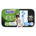 Swiffer Sweeper Pet Heavy Duty Multi-Surface Wet Cloth Refills for Floor Mopping and Cleaning - Fresh scent, 20 count