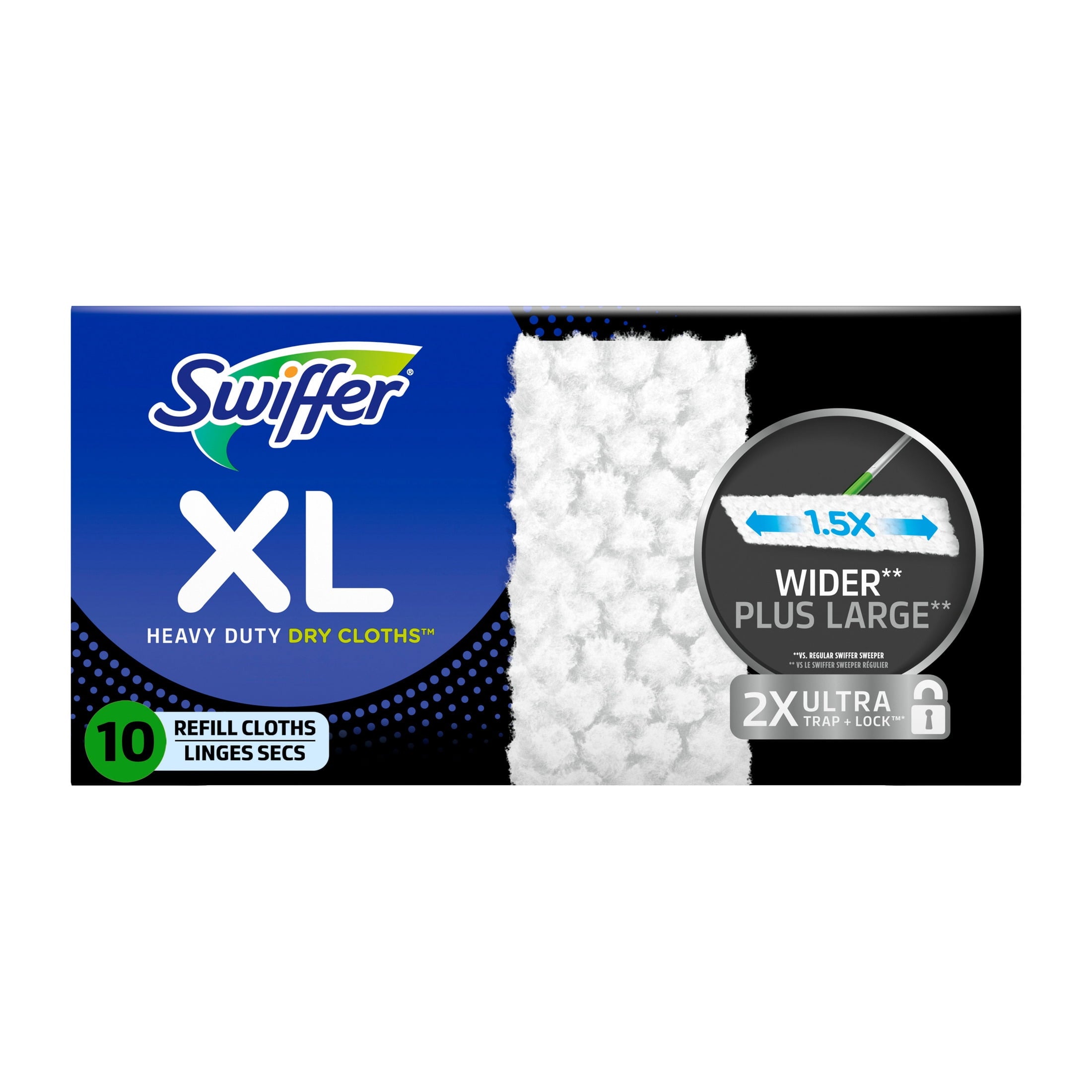 Swiffer Hair Magnet XL Refills - Unscented, 10 Count