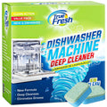 True Fresh Dishwasher Cleaner Tablets 18 Pack - Dishwasher Cleaner and Deodorizer to Descale - Remove Limescale and Buildups