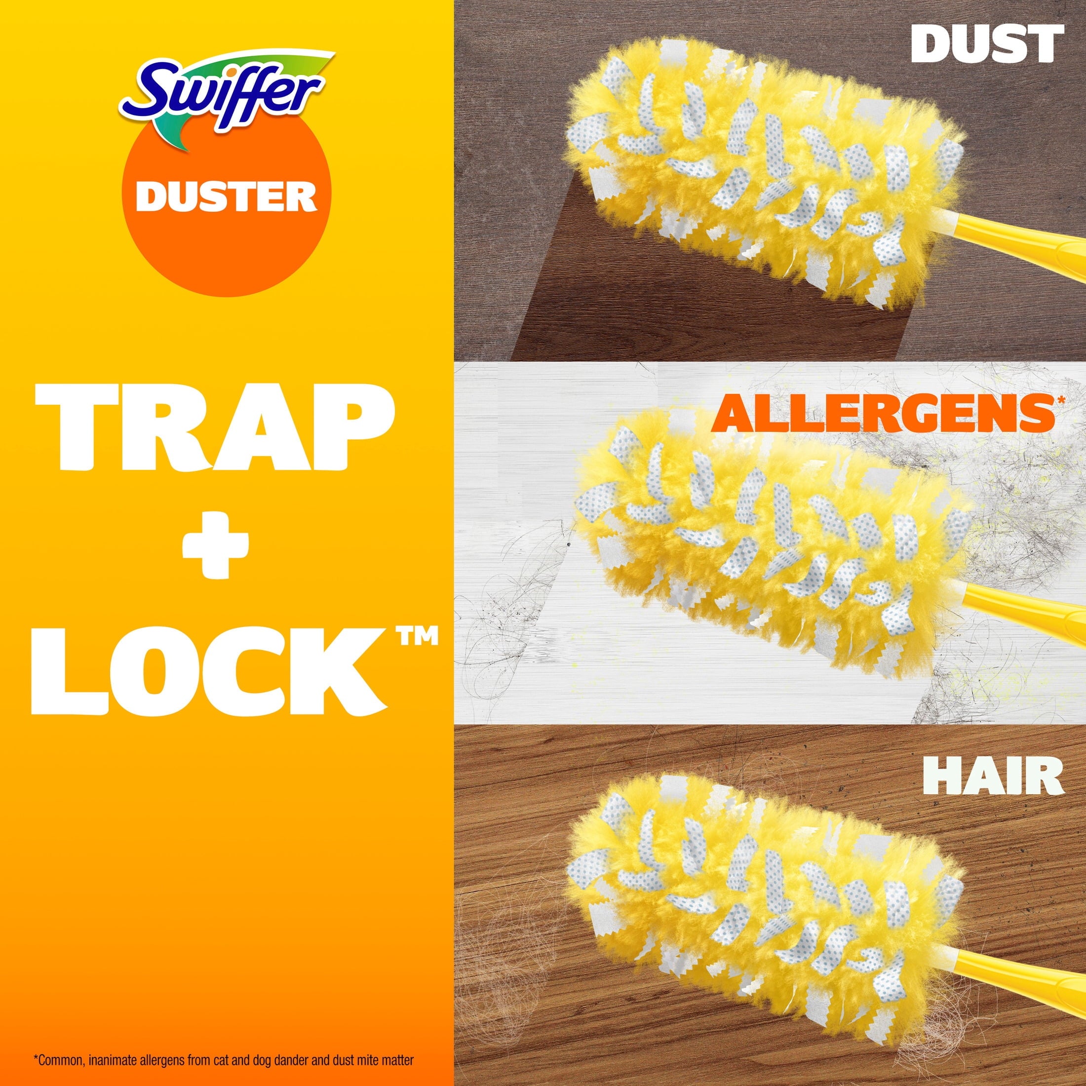 Swiffer Dusters Heavy Duty Duster Refills - Lemon Scent, 11 Count