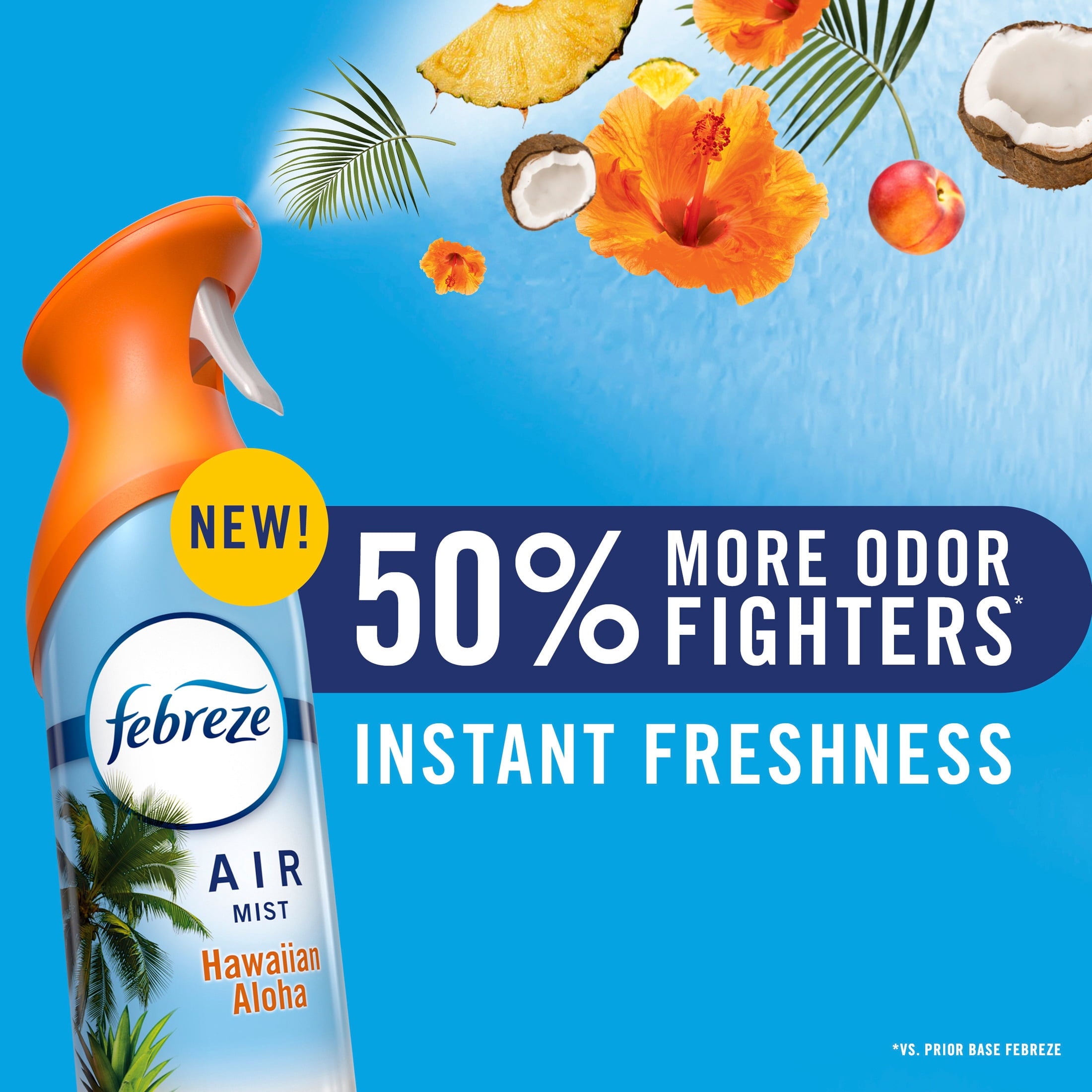 Febreze Air Mist Air Freshener Spray - Unstopables Fresh Scent, 8.1oz