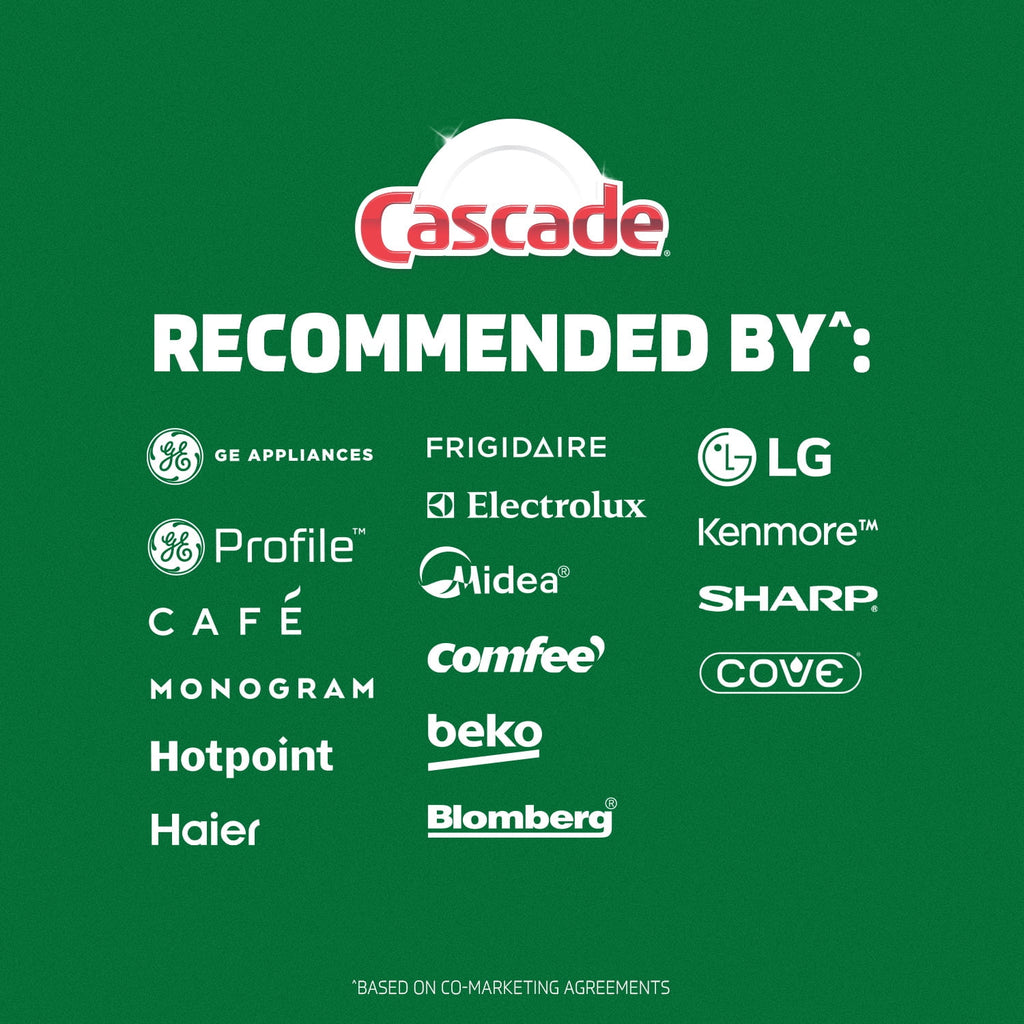 Cascade Complete Dishwasher Pods - Action Pacs Dishwasher Detergent, Dishwasher Tabs, Fresh, 78 Count - 2-Pack