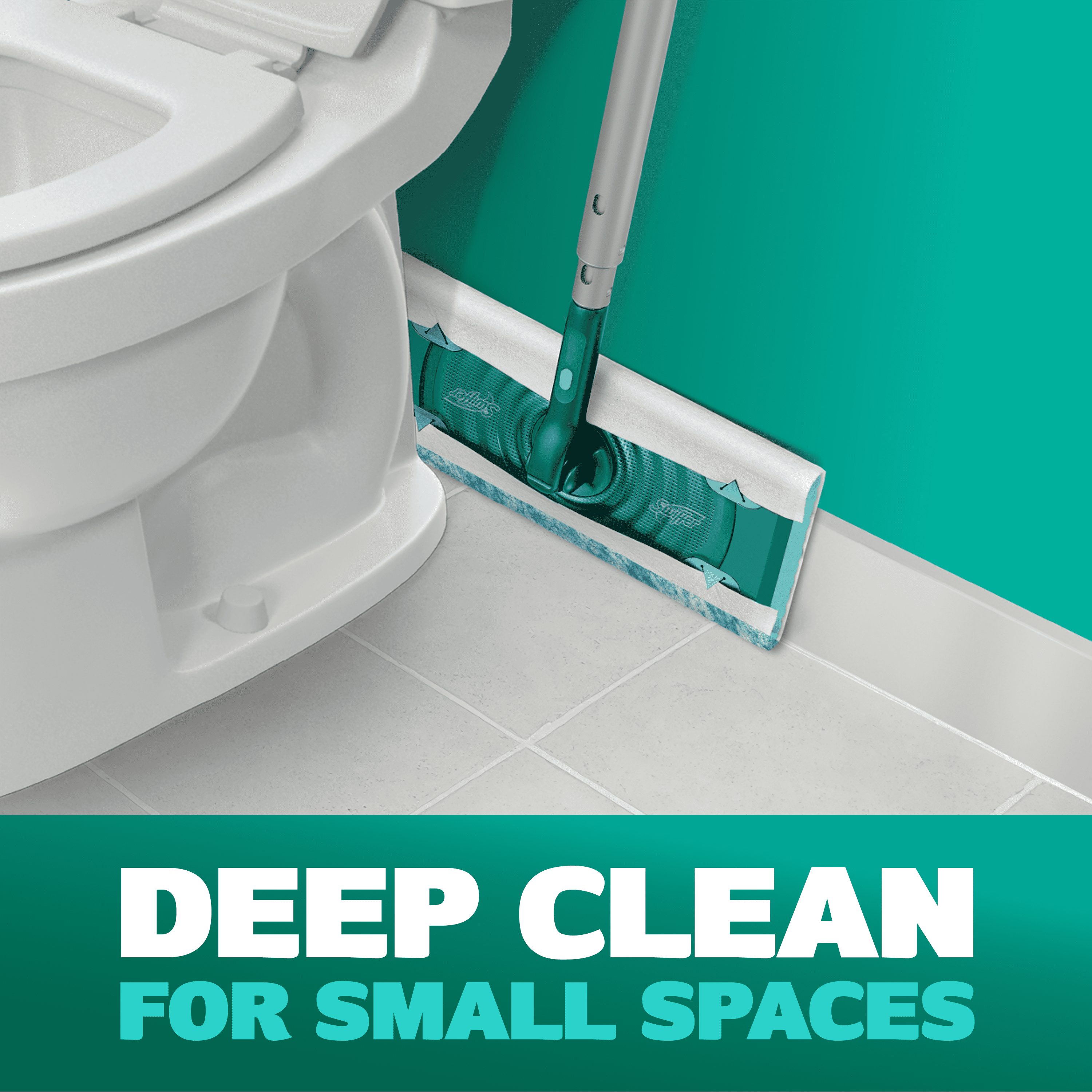 Swiffer Heavy Duty Mop & Go Wood - Wet Cloth Refills for Wood Floors, 20 count