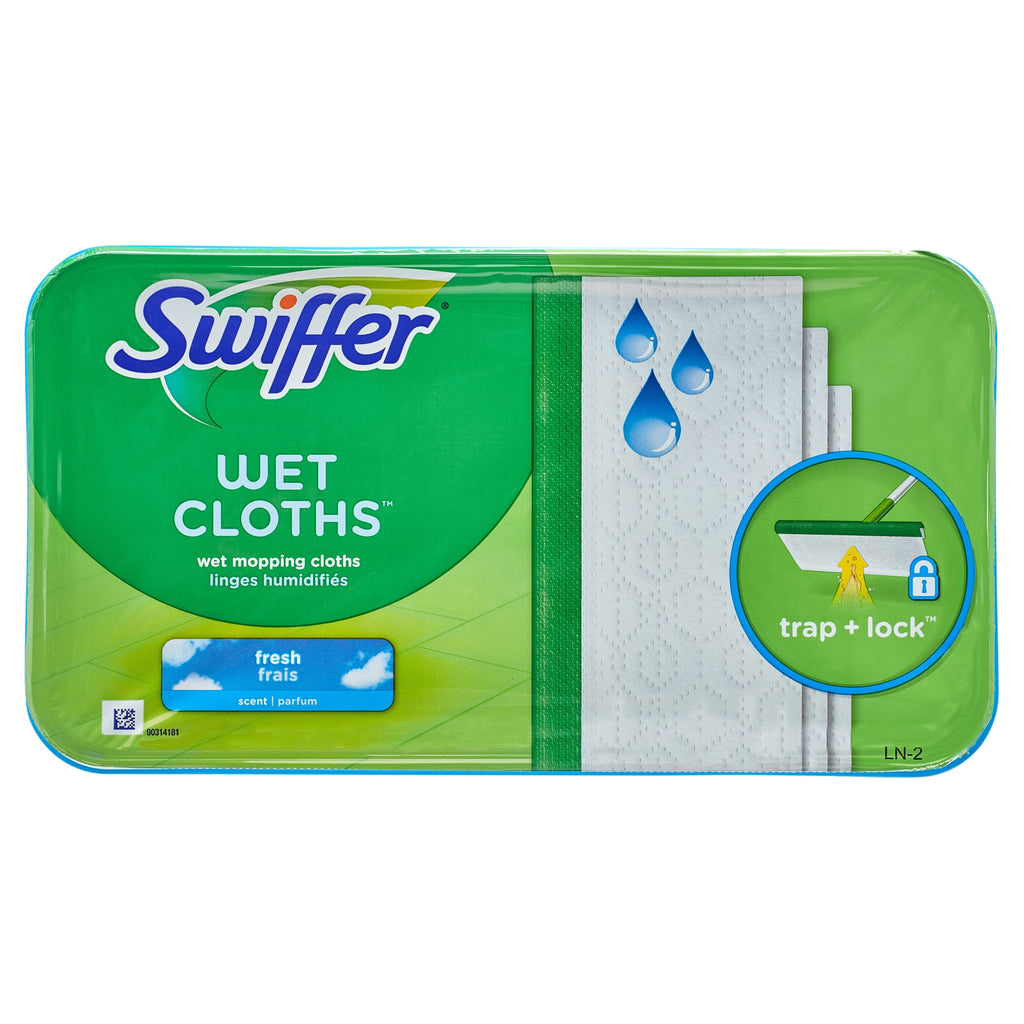 Swiffer Mop & Go Wet Refills - Fresh, 24 Count - 2-Pack