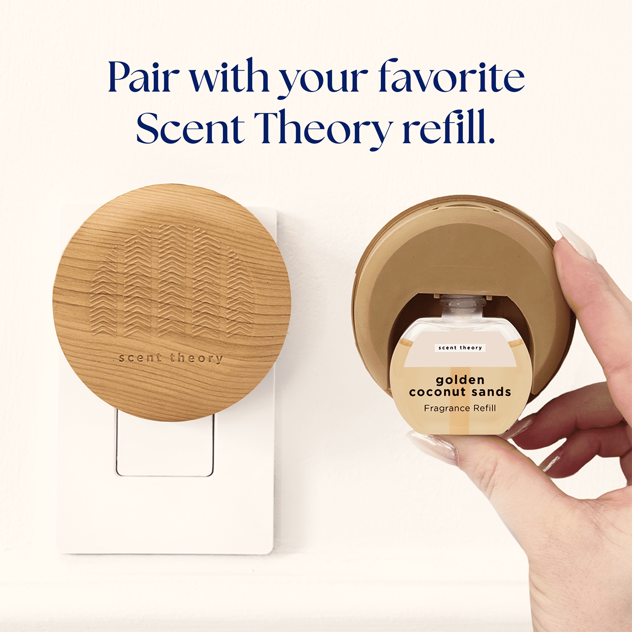 Scent Theory Single Fragrance Diffuser Plug In - Wood